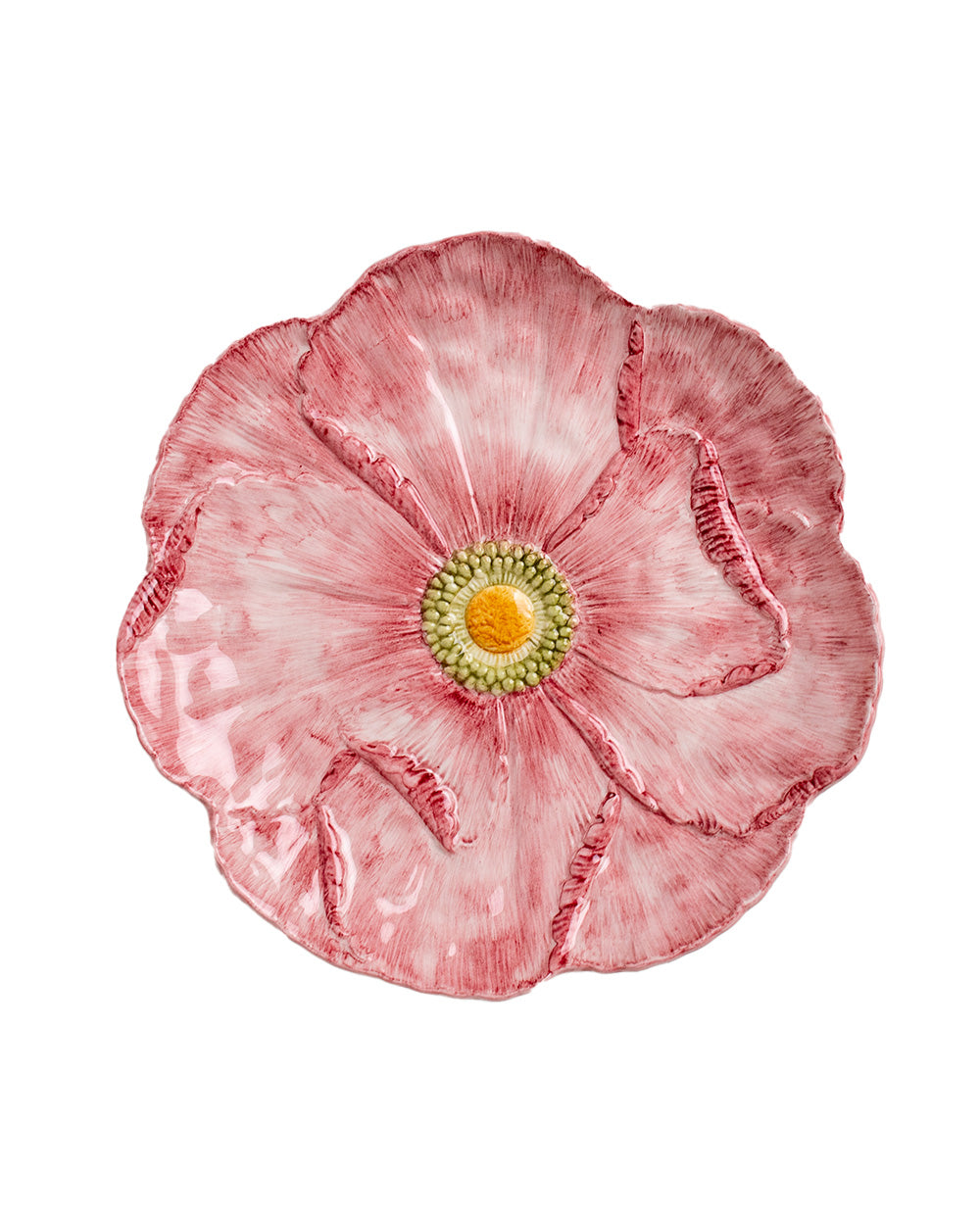 Poppy dinner plate