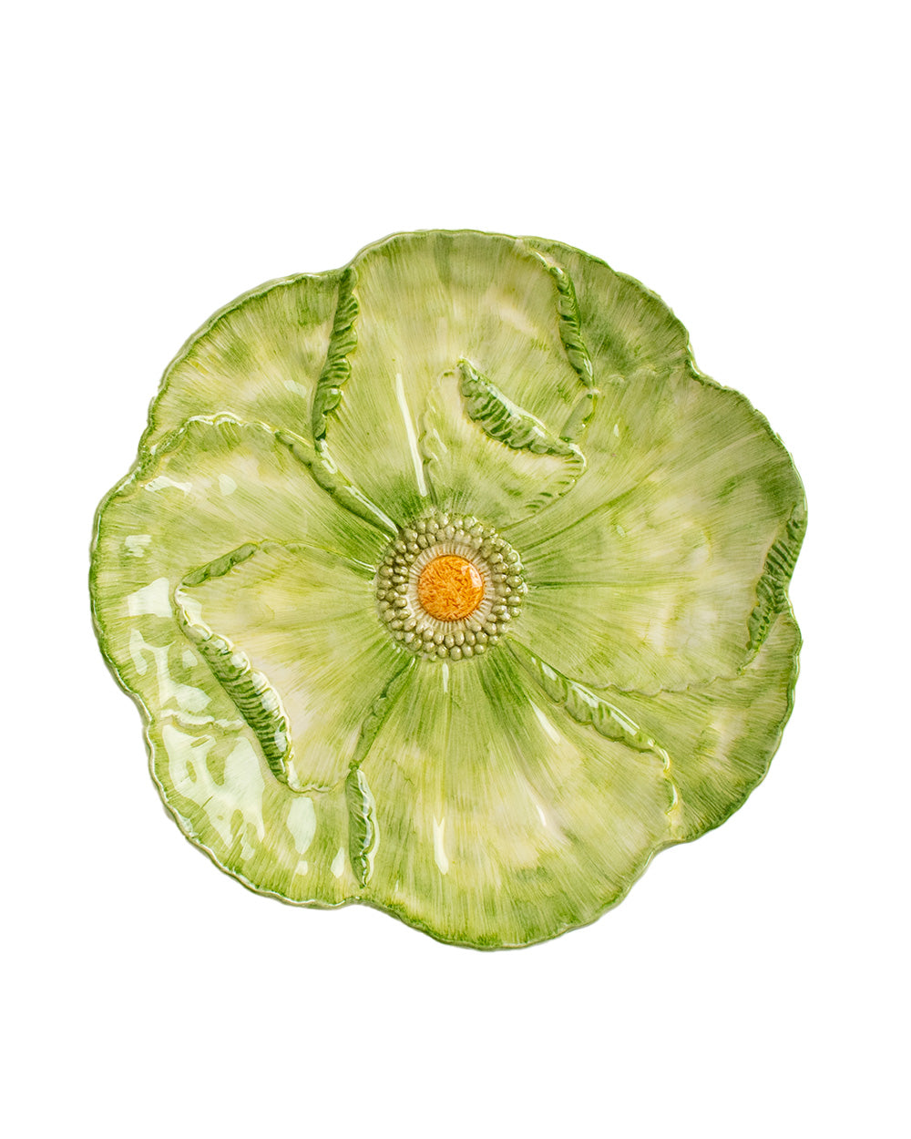 Poppy dinner plate