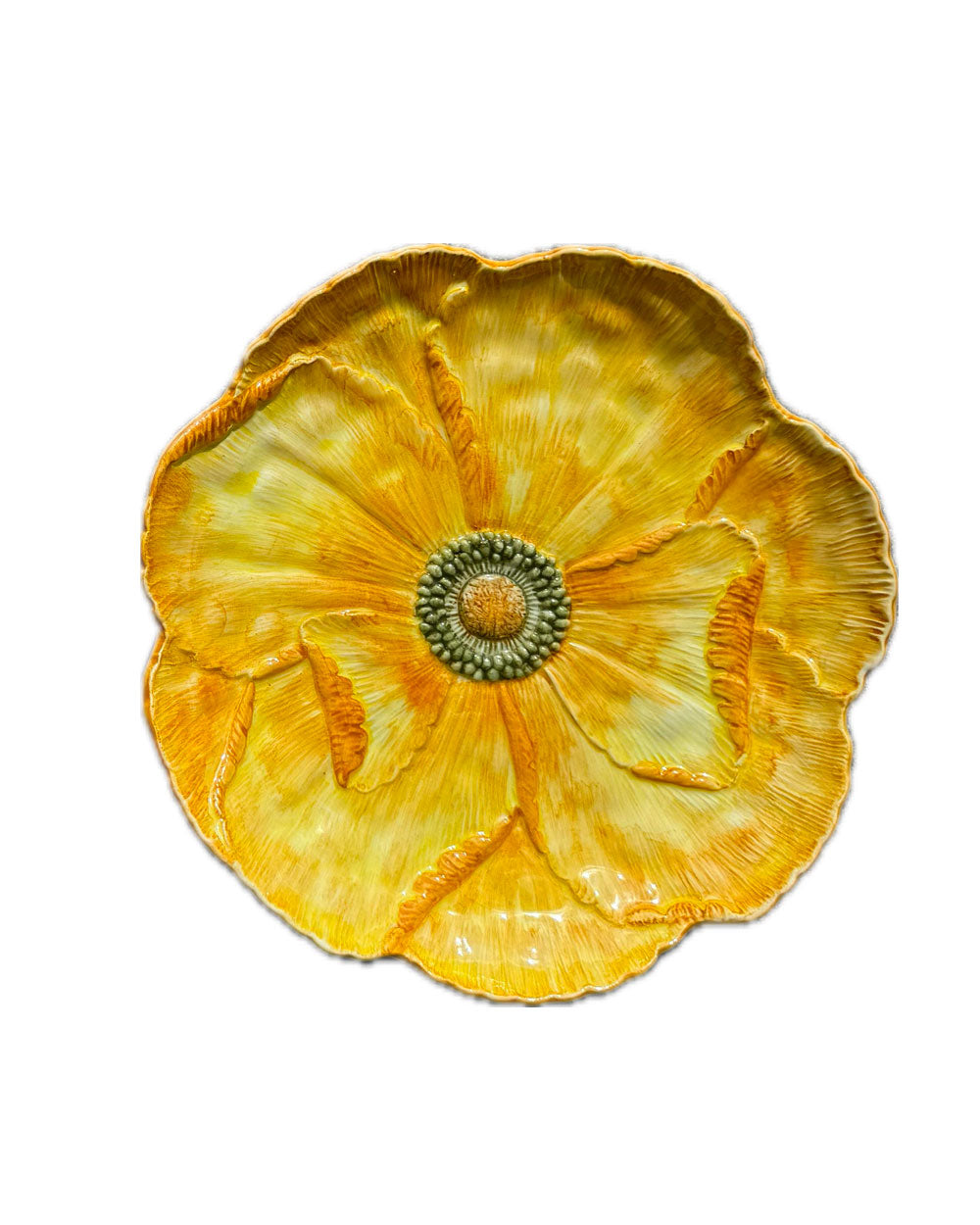 Poppy dinner plate