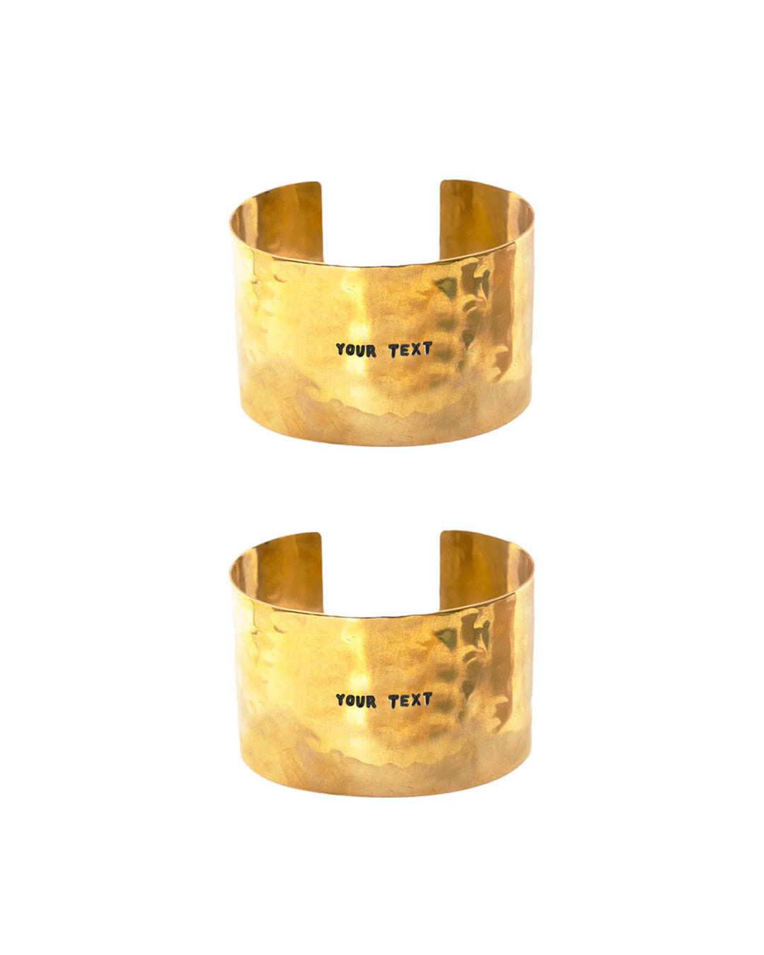 Forever Yours | Custom wide band bracelet bundle