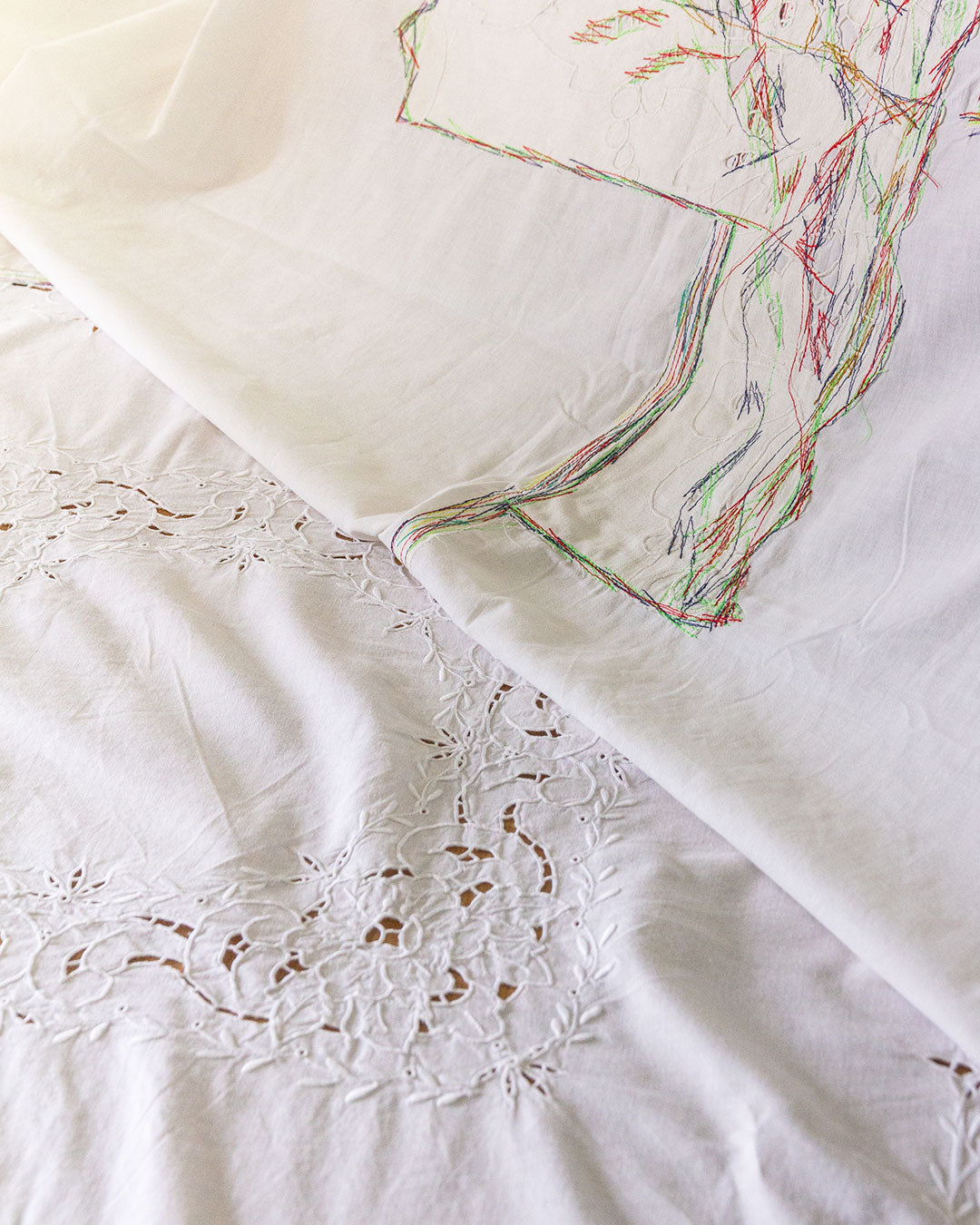 White lace tablecloth cotton Factory Melilli