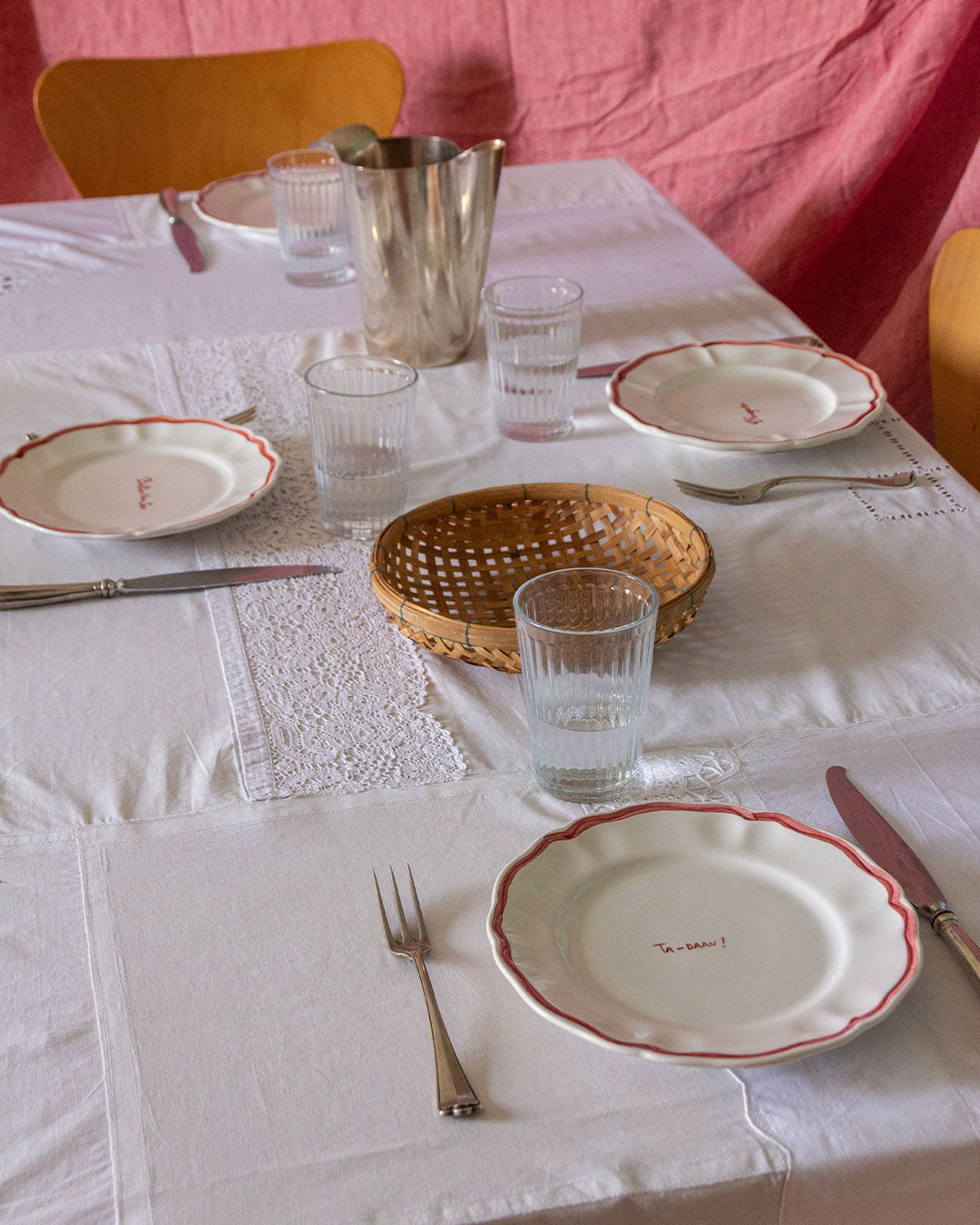 White lace tablecloth cotton Factory Melilli