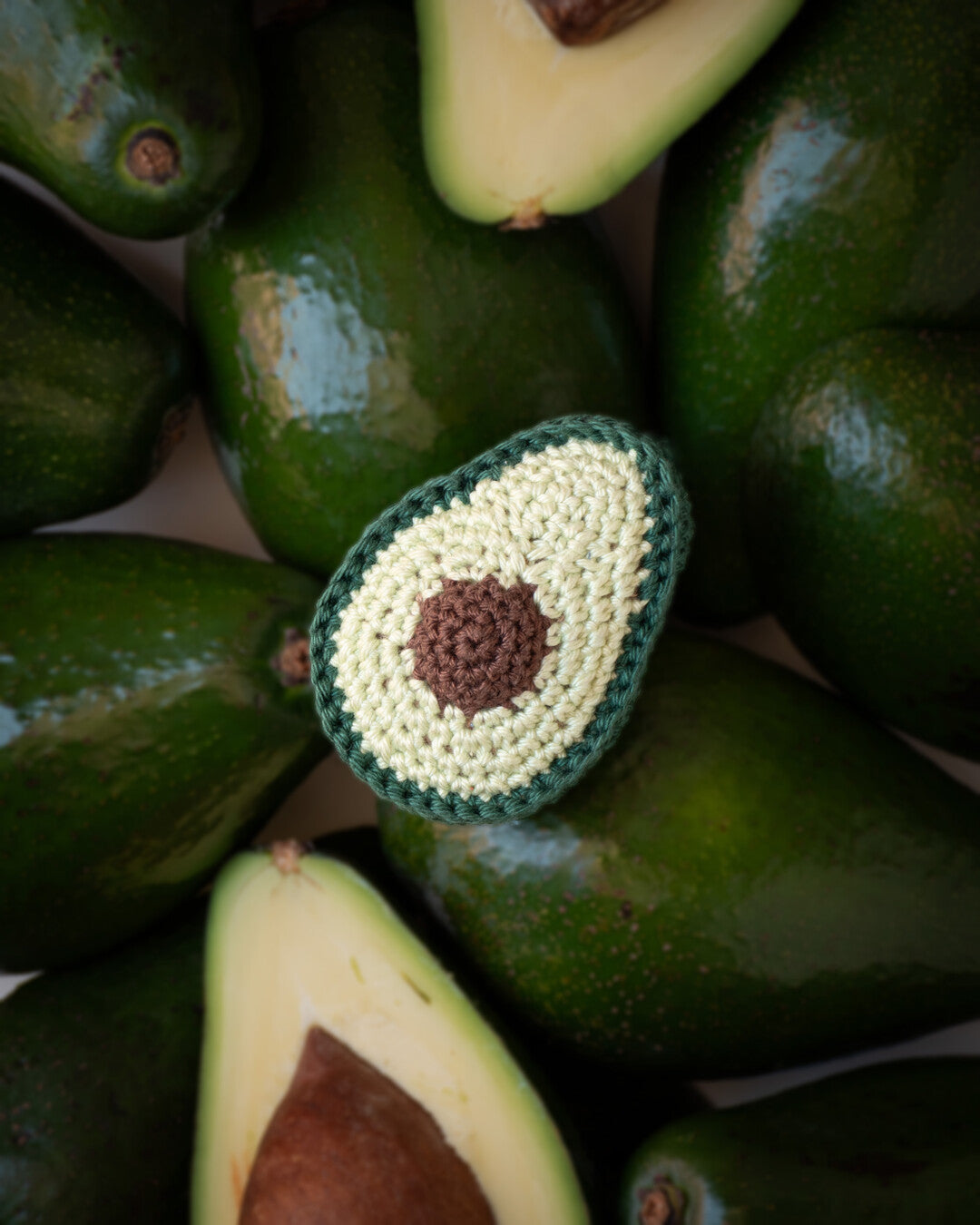 Fit Avo - crochet bag charm