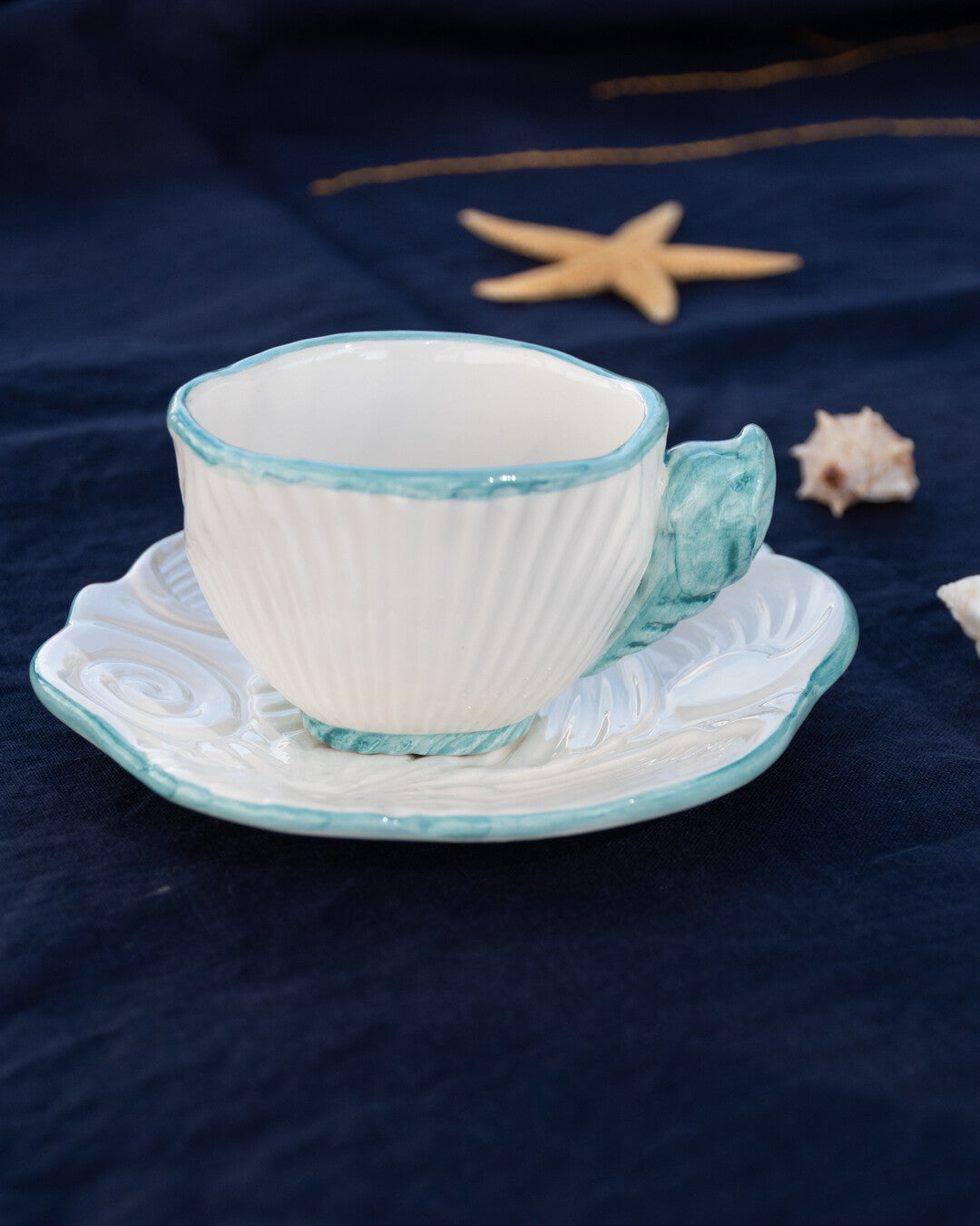 Fiji coffee cup & saucer