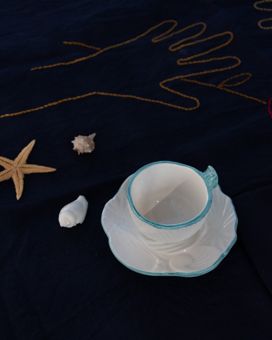 Fiji coffee cup & saucer
