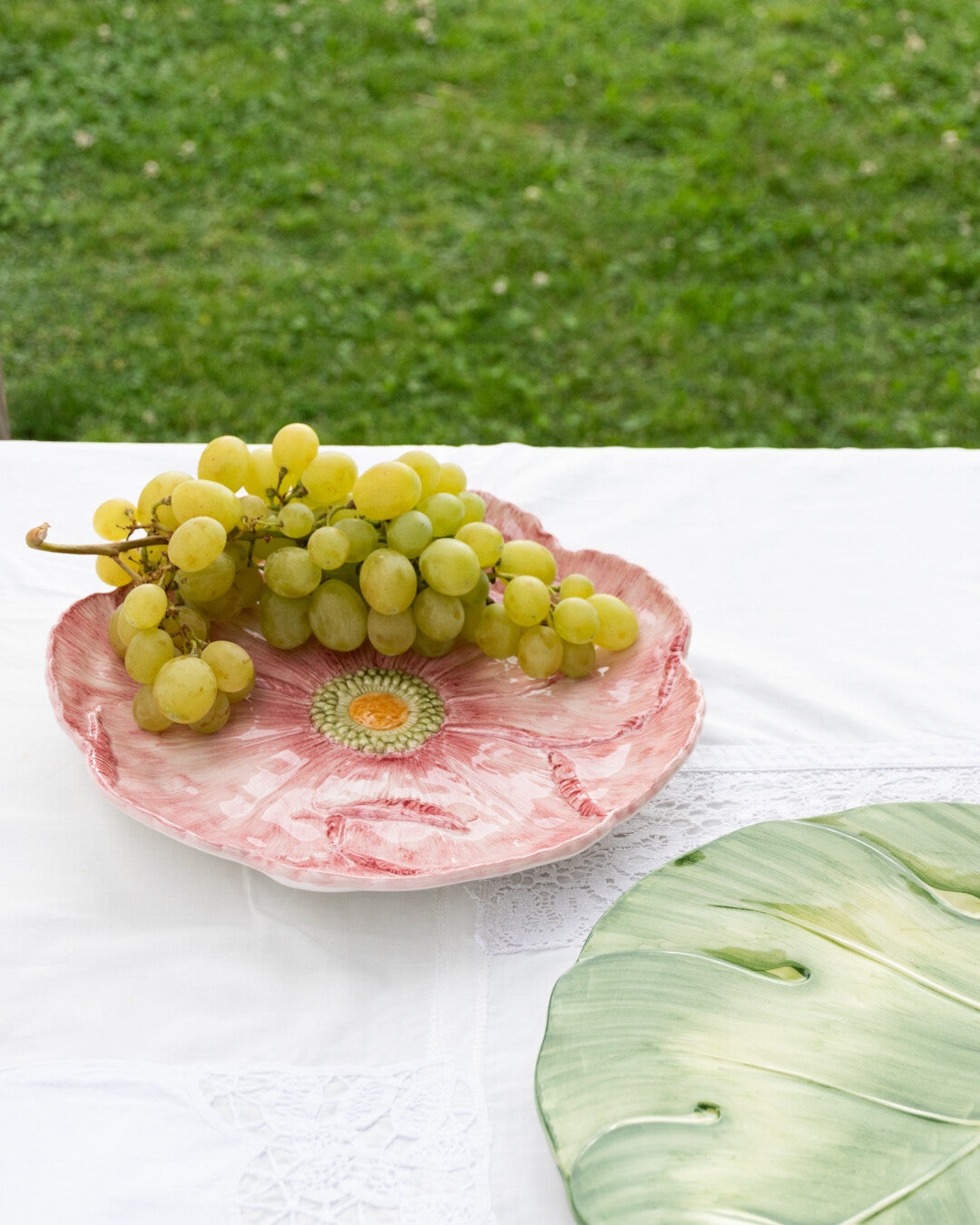 Poppy dinner plate