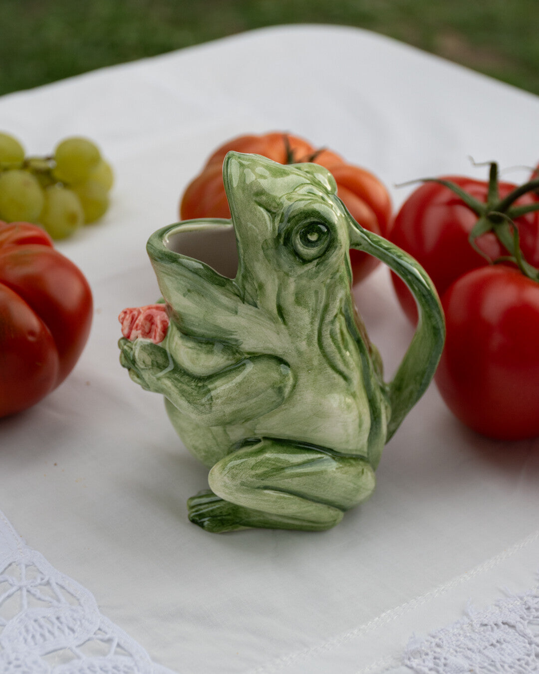 Frog milk jug