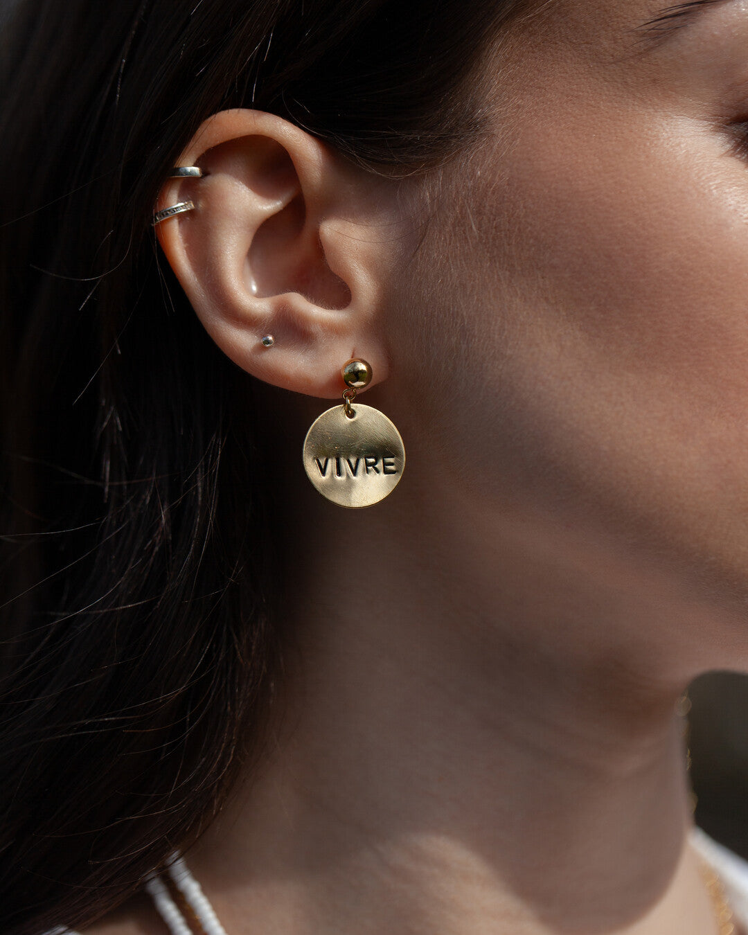 Custom Engraved Single-earring