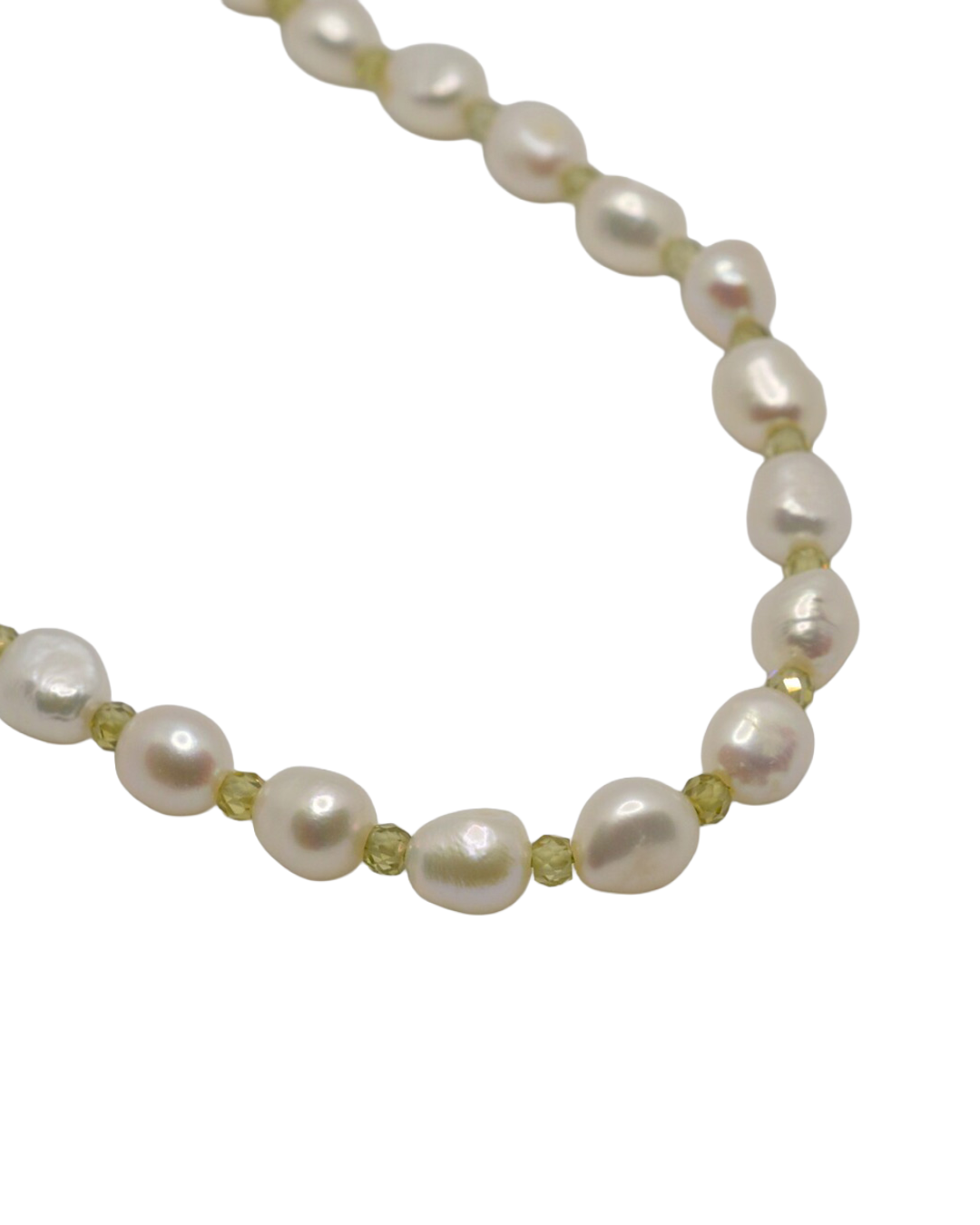 Pearl & Cubic Zirconia Necklace