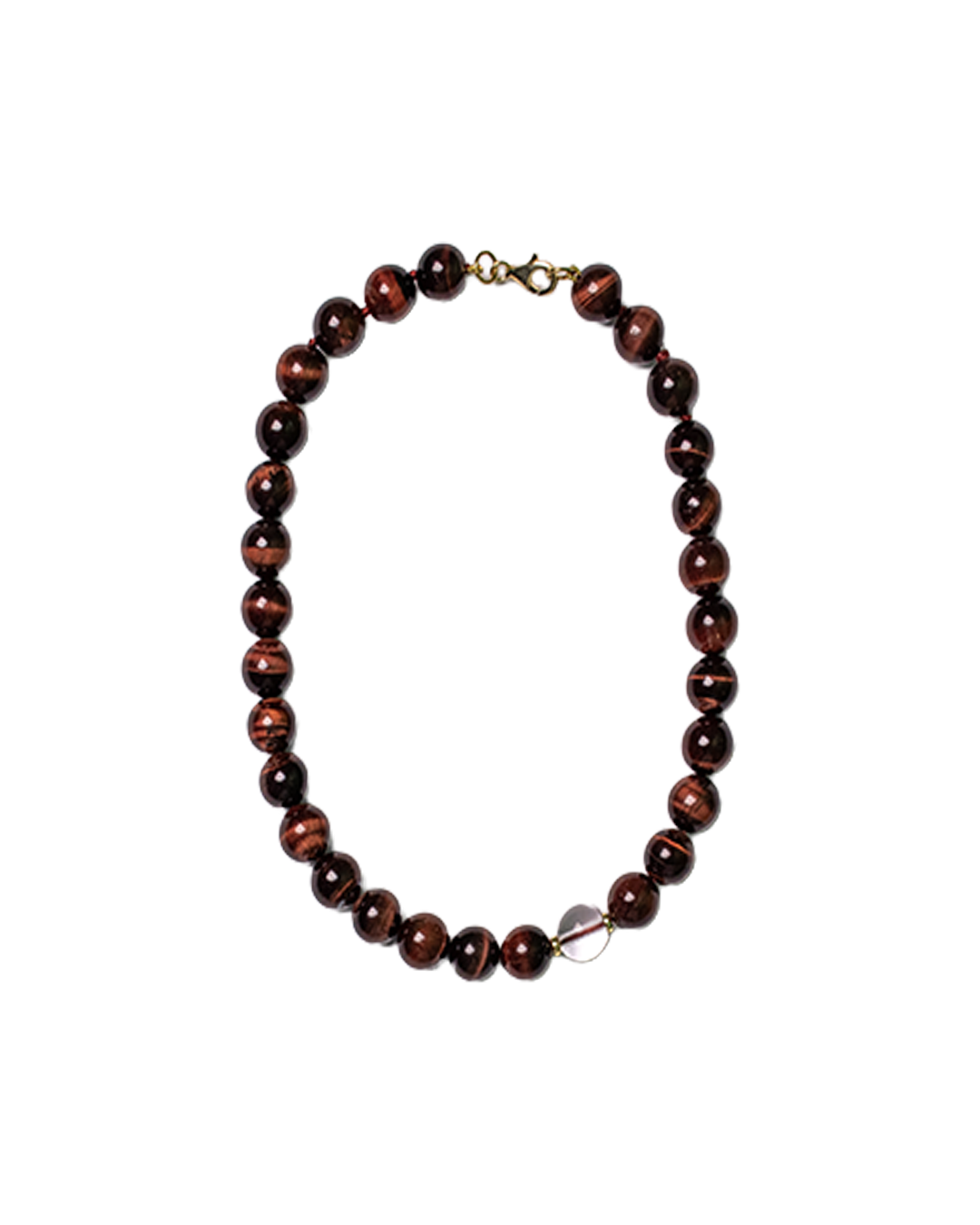 Red Tiger’s Eye Necklace