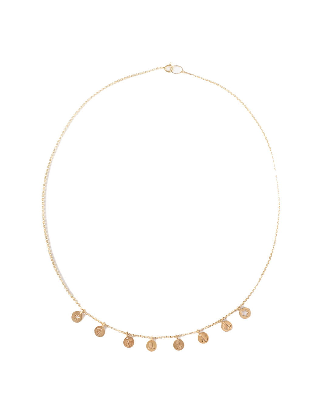 Custom handmade gold necklace - Giulia Tamburini personalize  