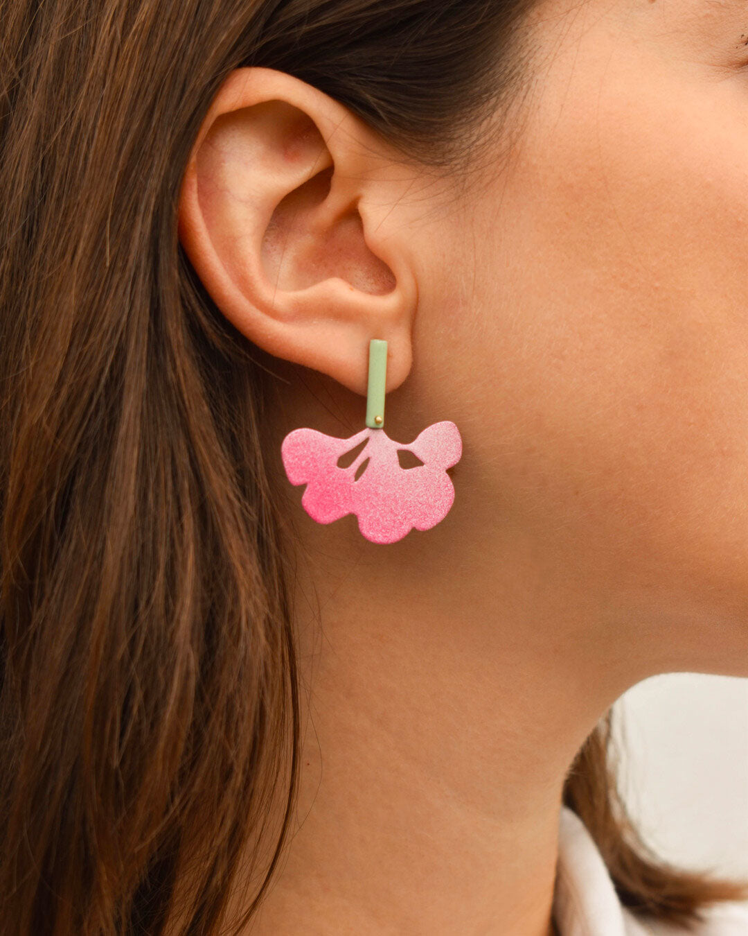 Mountain Everlasting herbarium Earrings