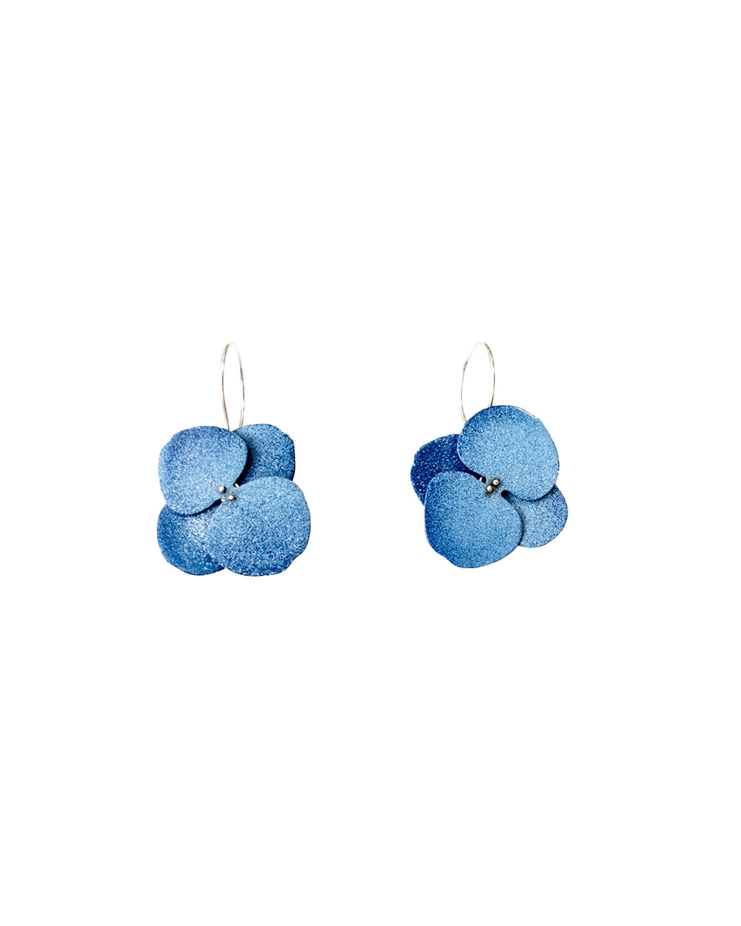 Boucles d'oreilles Herbier - Hortensia