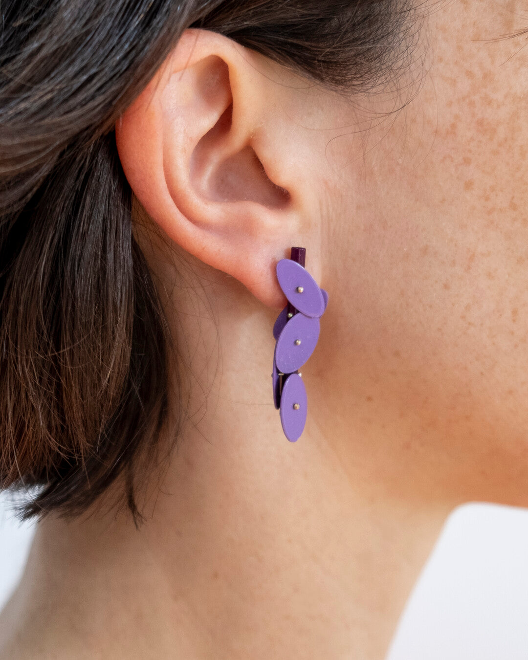 Boucles d'oreilles Herbier - Lavande