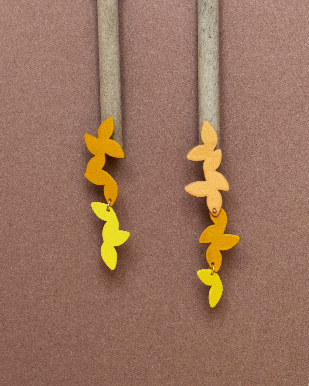 Loosestrife herbarium Earrings