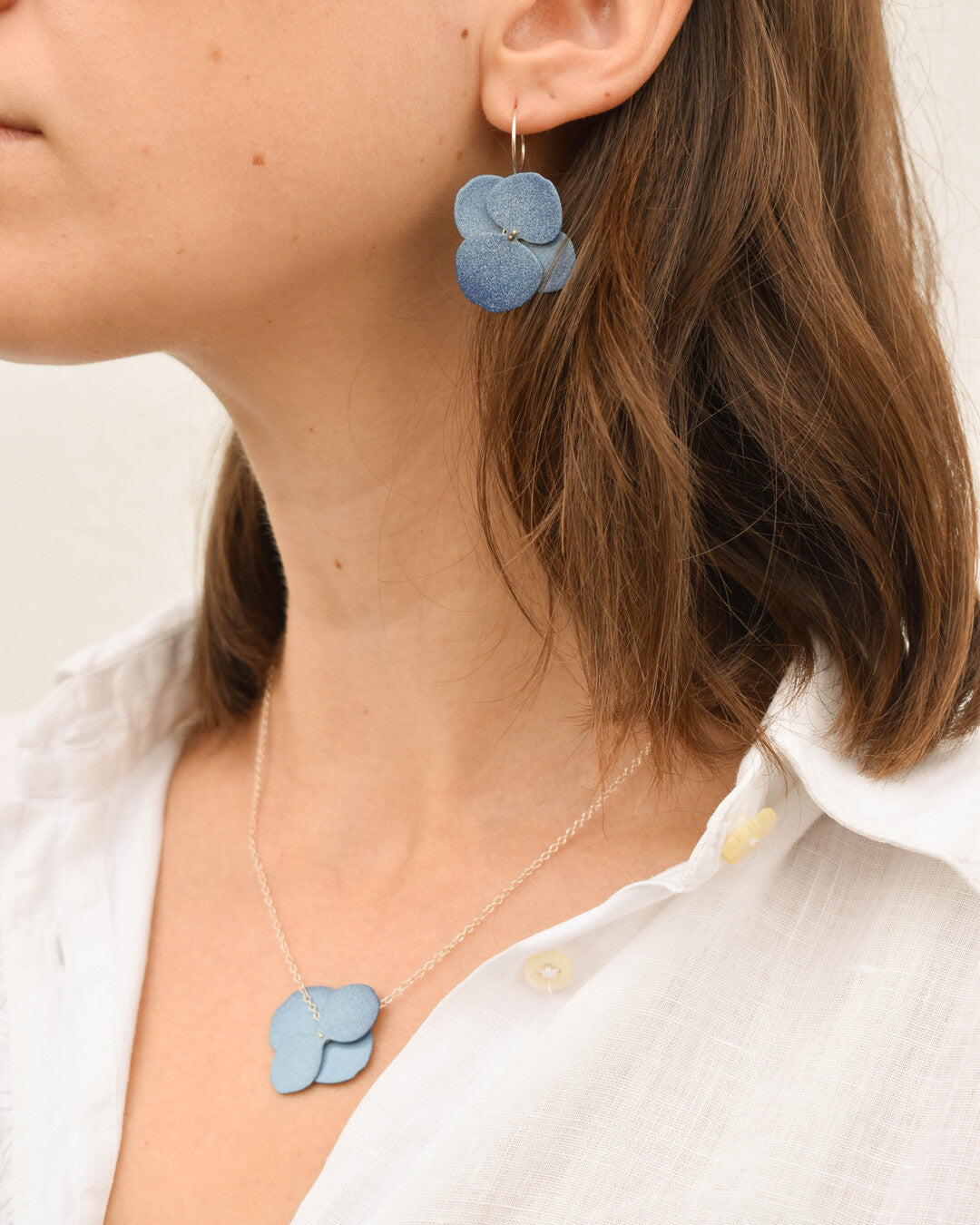 Hortensia herbarium Earrings