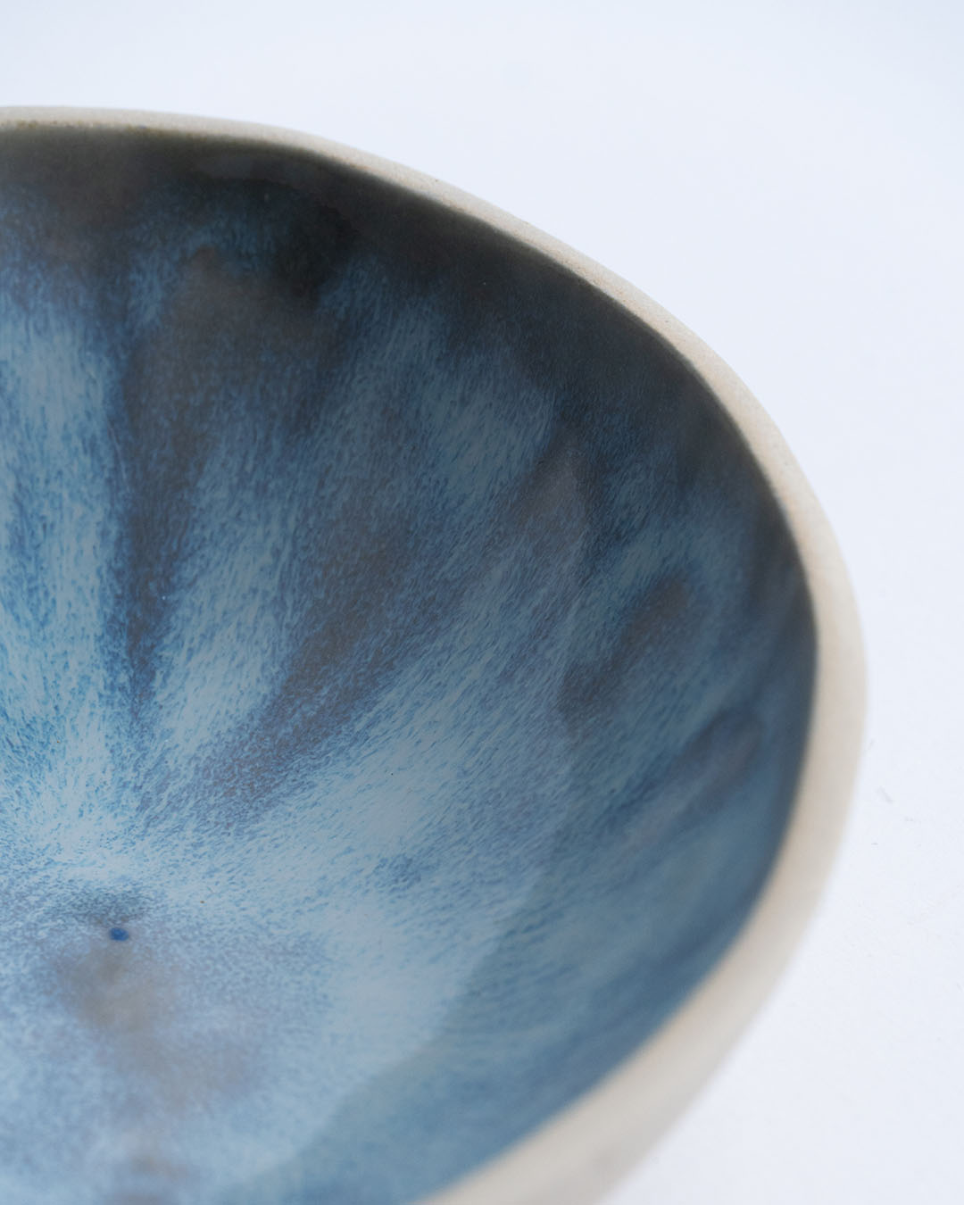 Iridescent Oval Irregular Bowl - Goki Ceramique