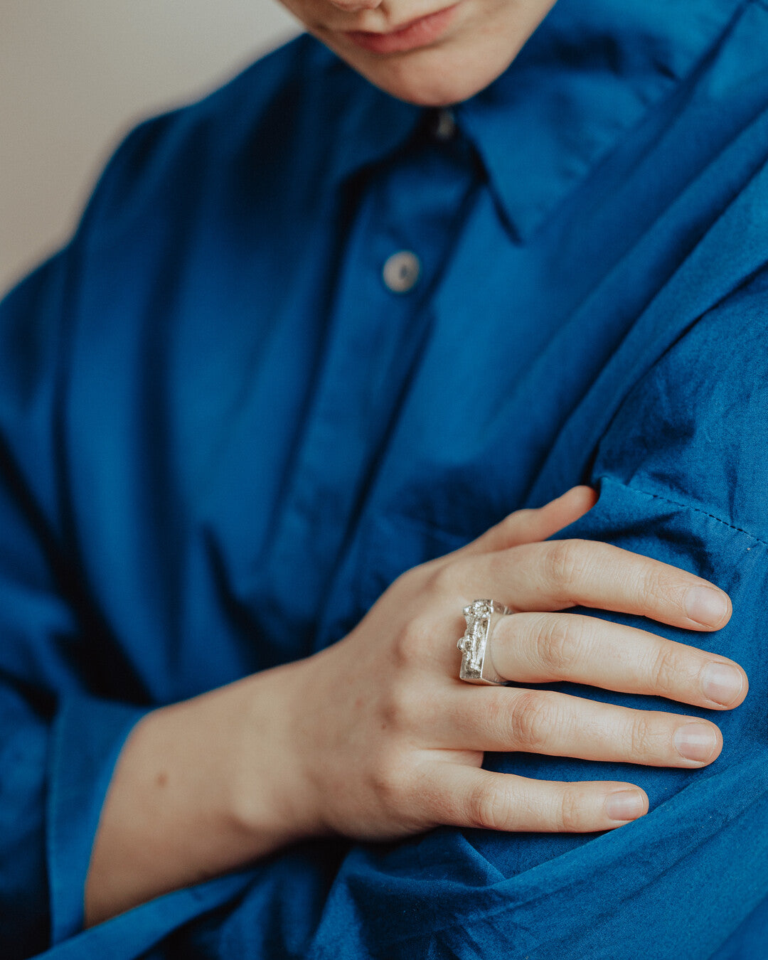 Bague "J'adorerais regarder les nuages ​​avec toi"