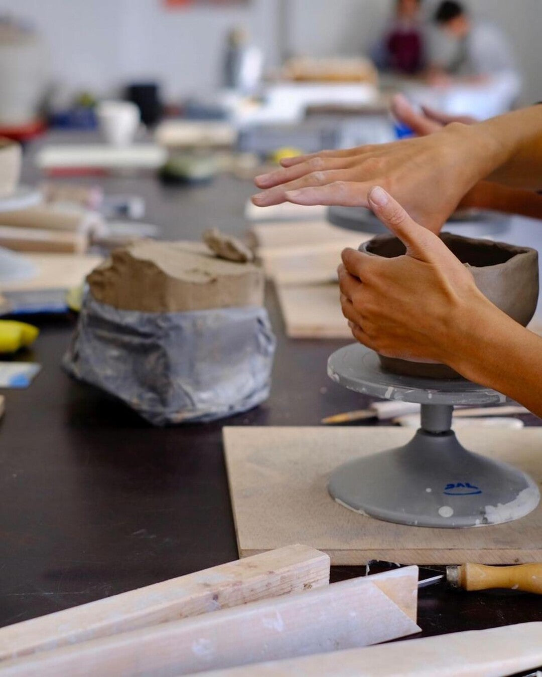 Hand building ceramic workshop with Anke Buchman