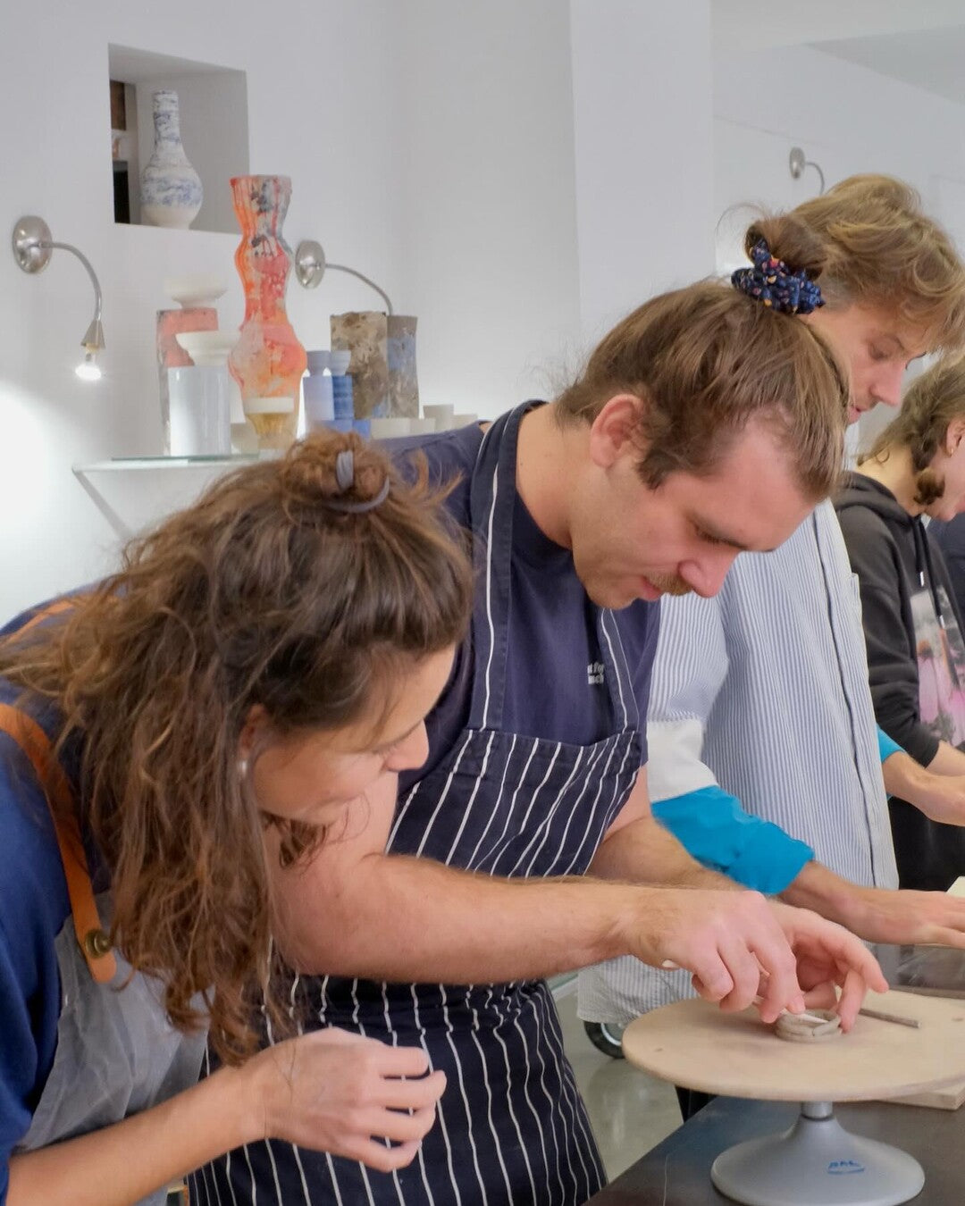 Hand building ceramic workshop with Anke Buchman