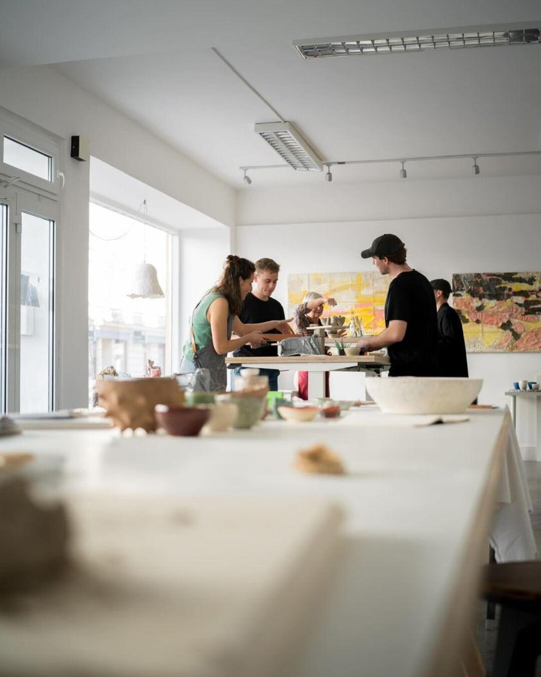 Hand building ceramic workshop with Anke Buchman