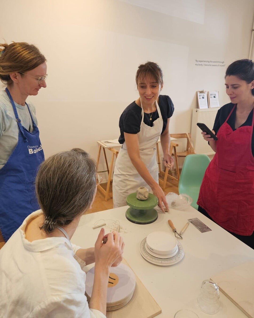 Hand building ceramic workshop with Anke Buchman