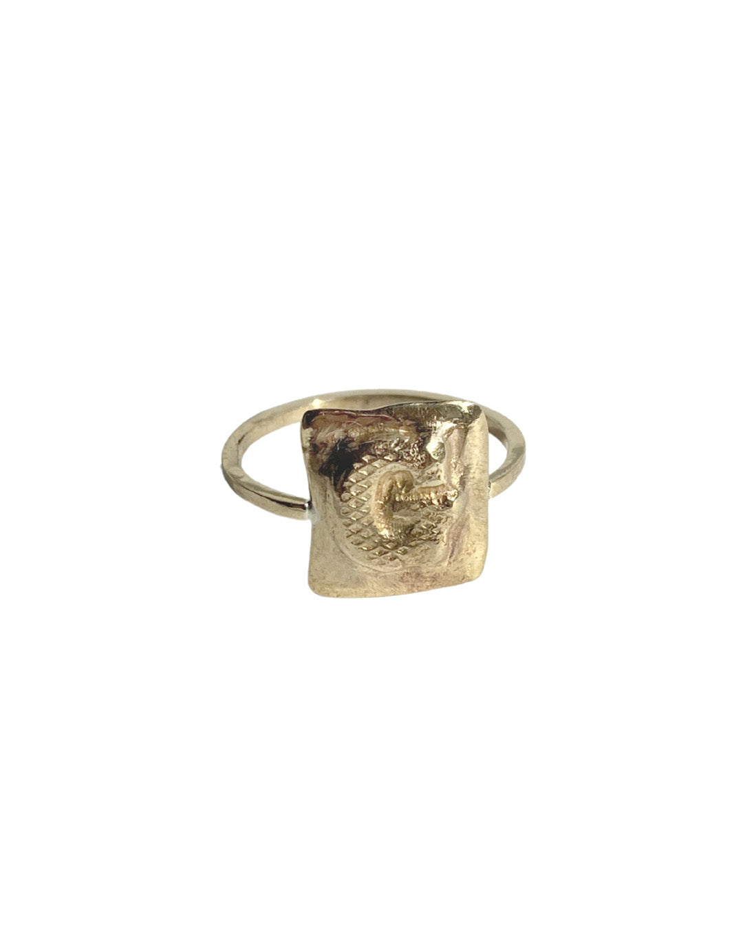 Inizi Collection_Mini Letter Ring