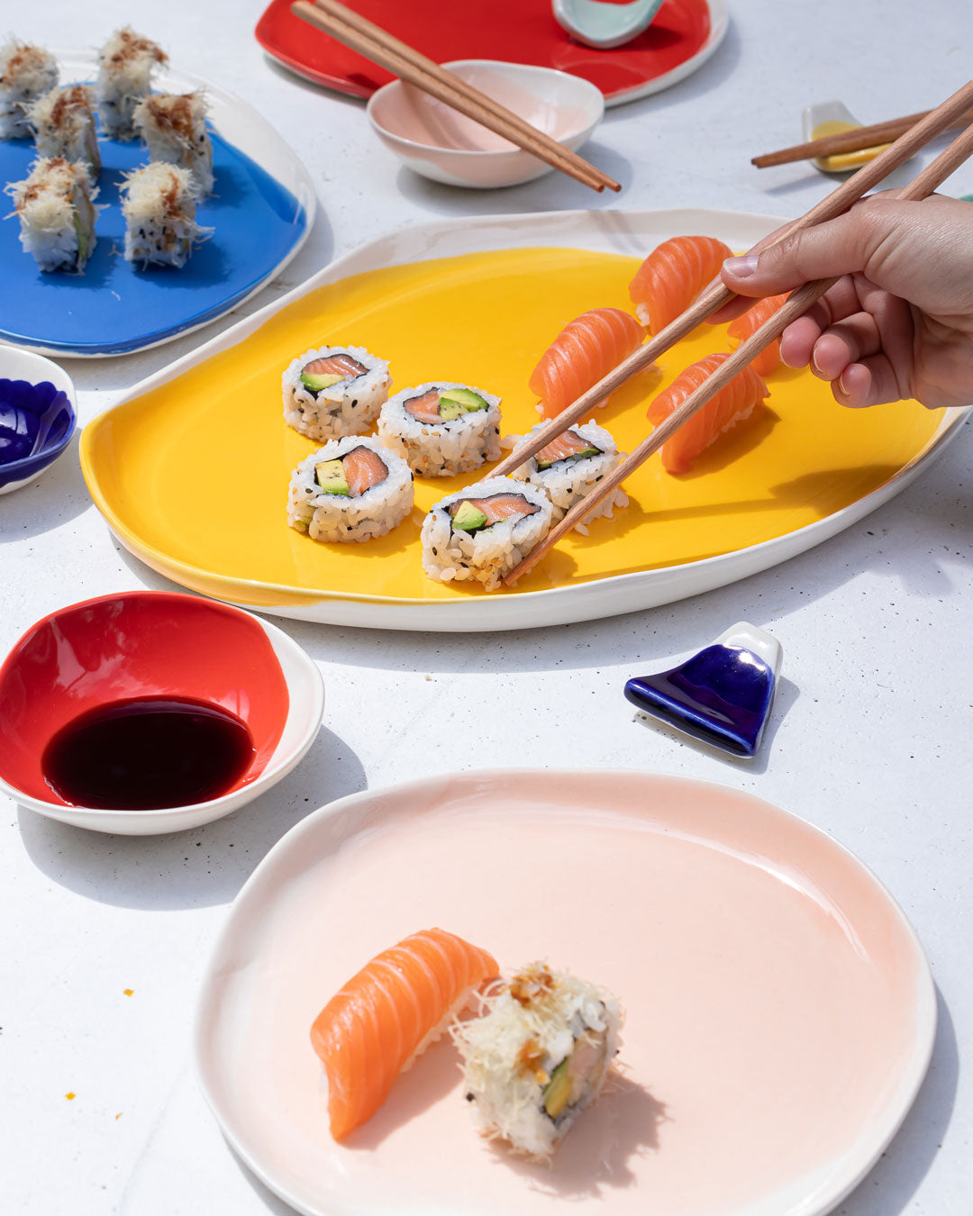 Sushi set - 4 people - Pottery and poetry