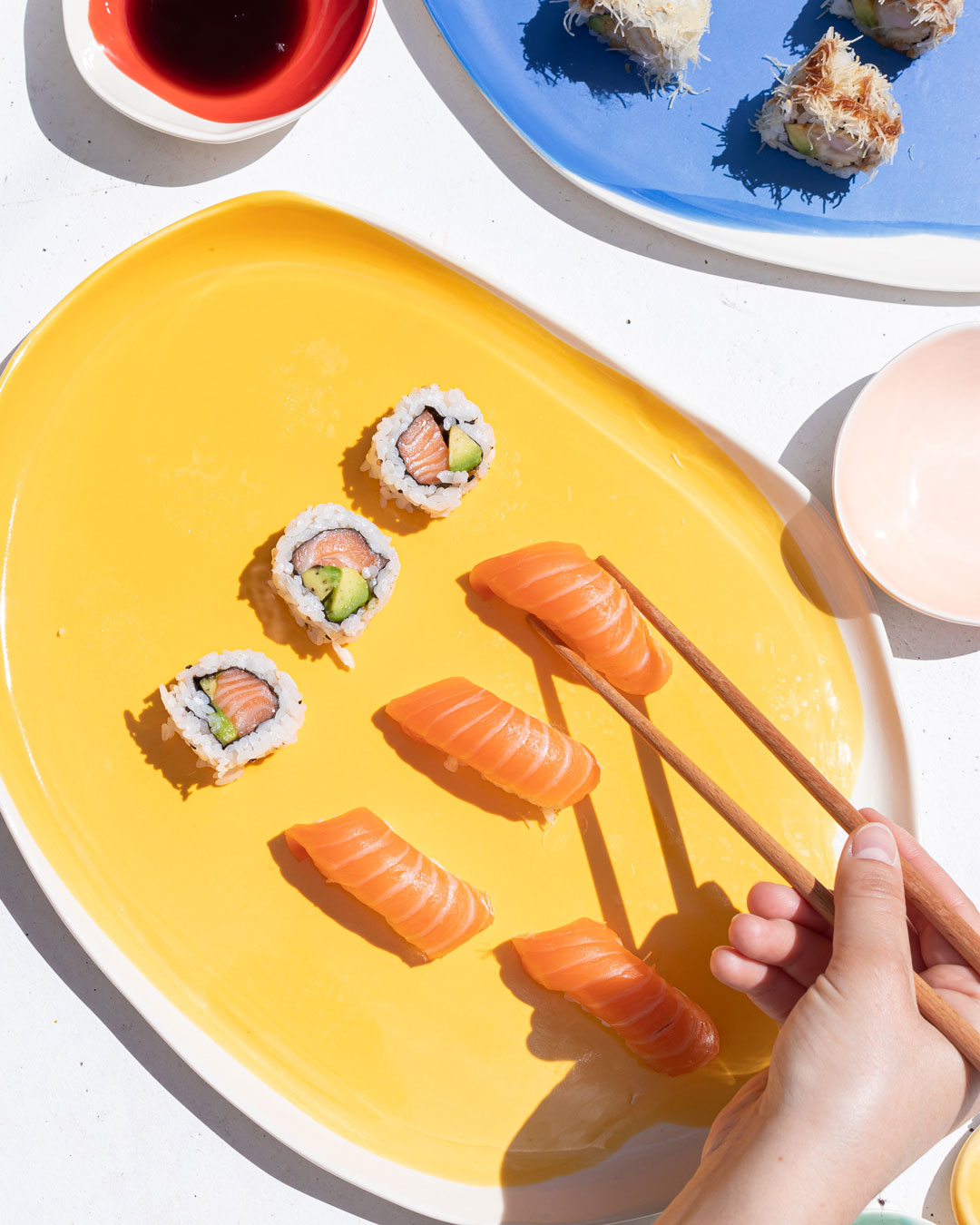 Set di vassoi per sushi - 2 persone