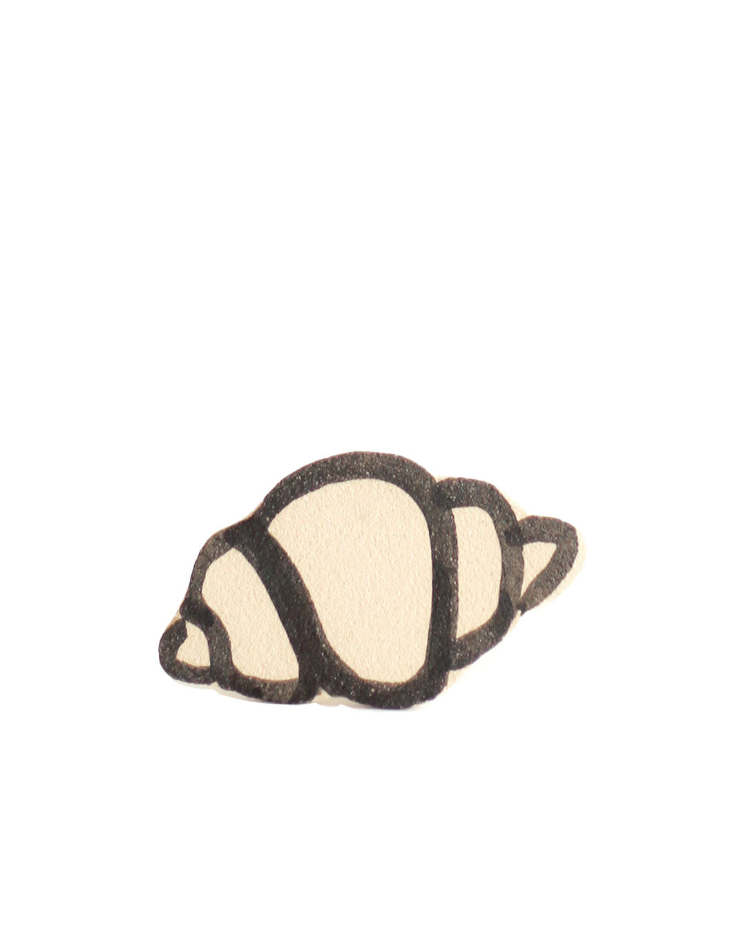 'Croissant' Ceramic Illustrated Object