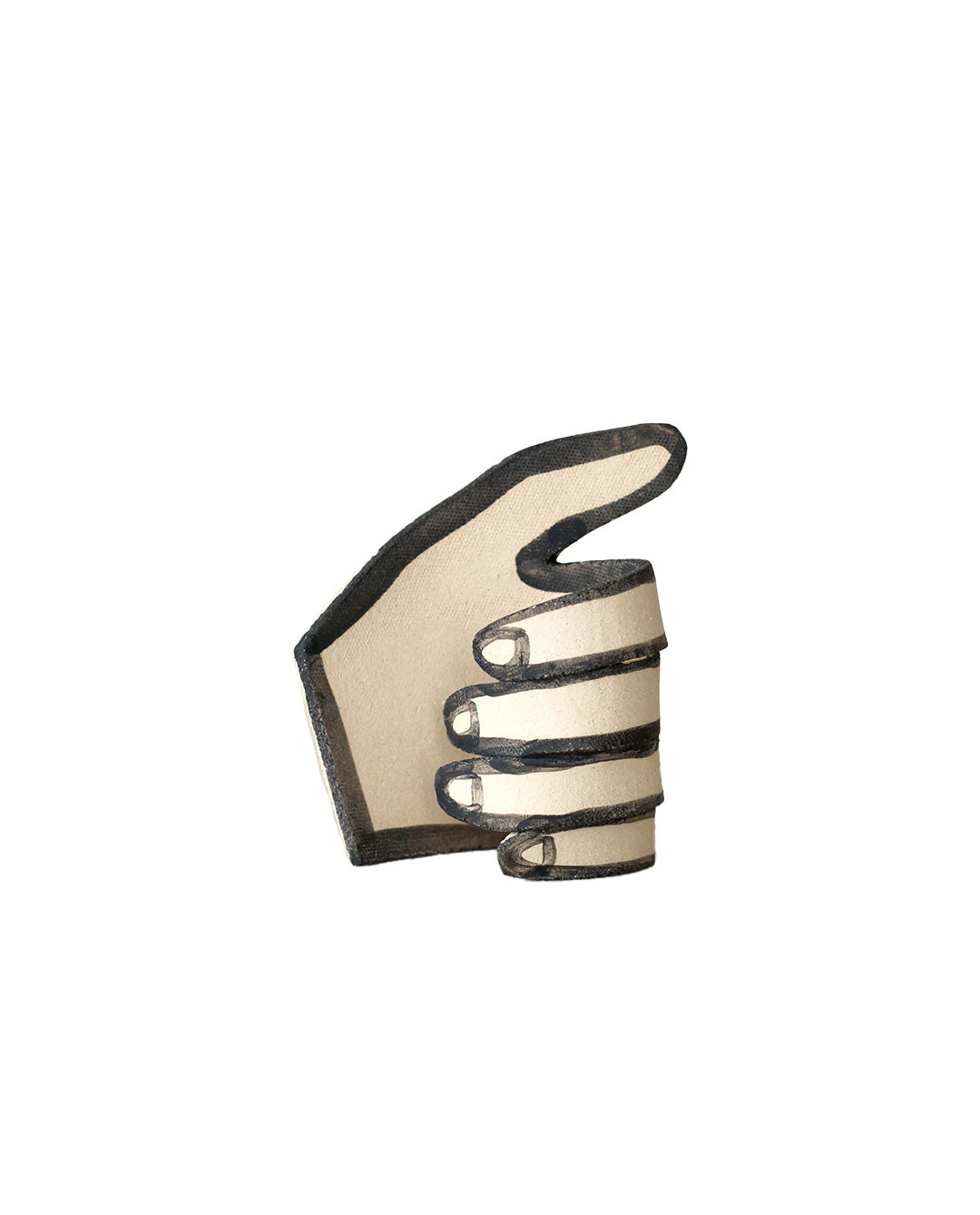 'Hand 1' Ceramic Illustrated Object