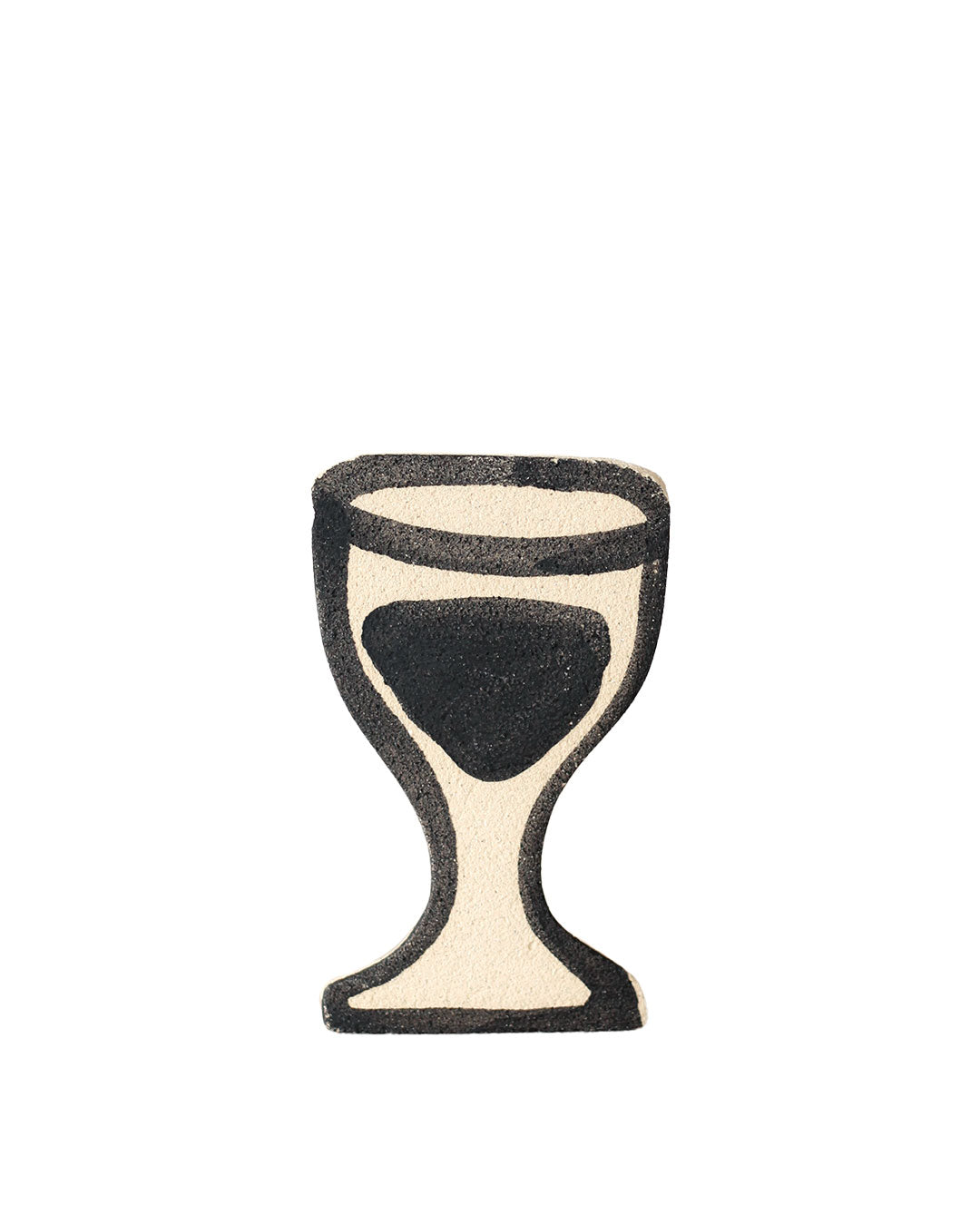 'Wine Glass' Ceramic Illustrated Object