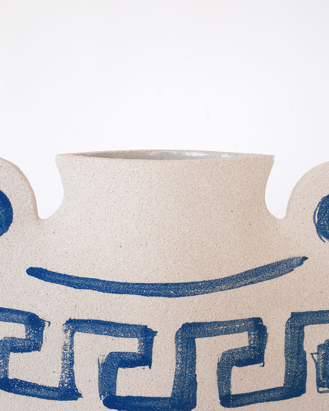Vaso in ceramica illustrato 'Greek'