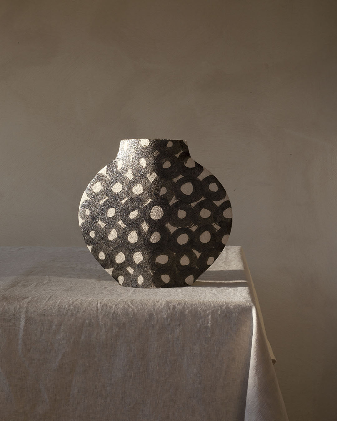 Vaso in ceramica illustrato ‘Rounds Pattern’
