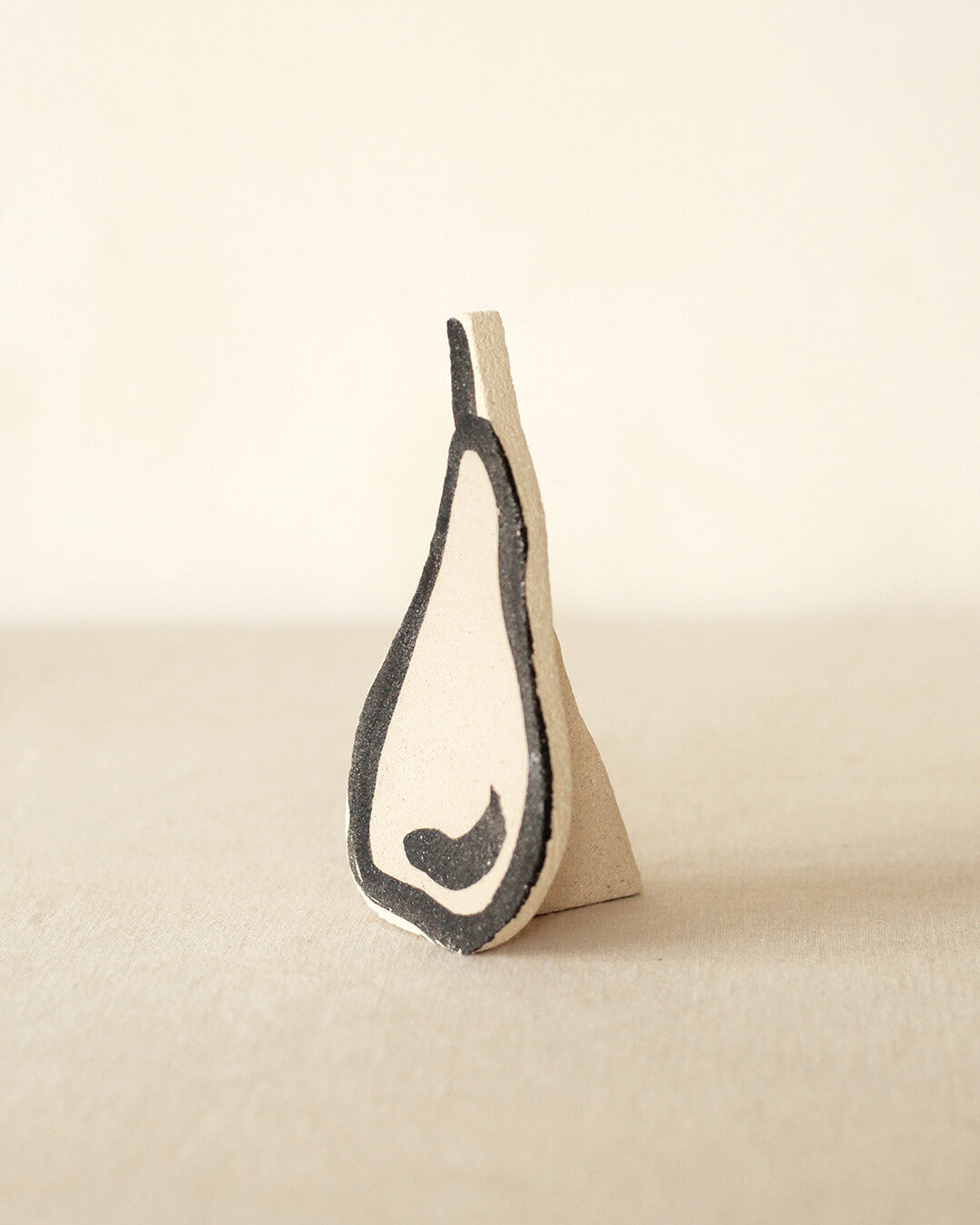 'Pear' Ceramic Illustrated Object