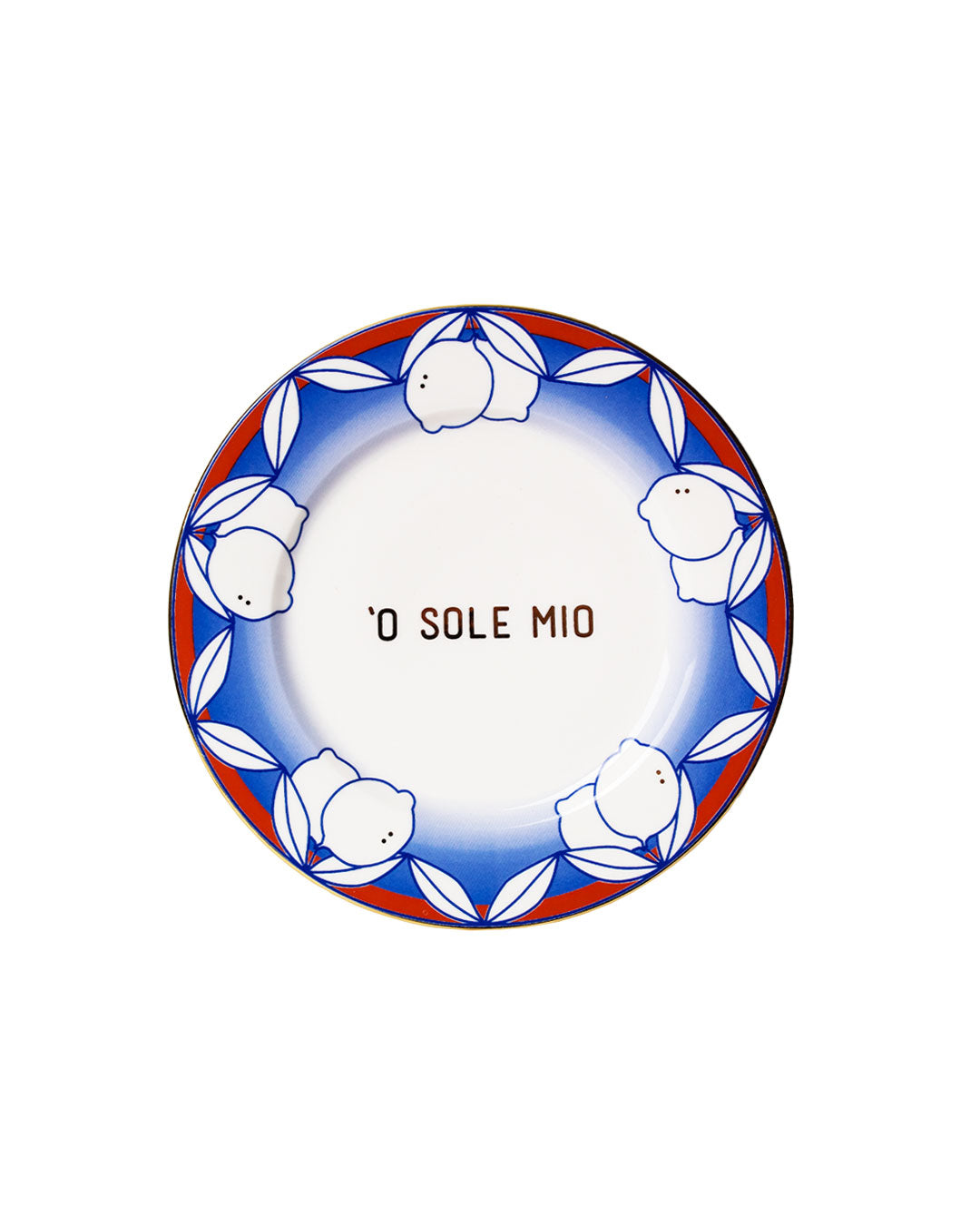 "O sole mio" plate