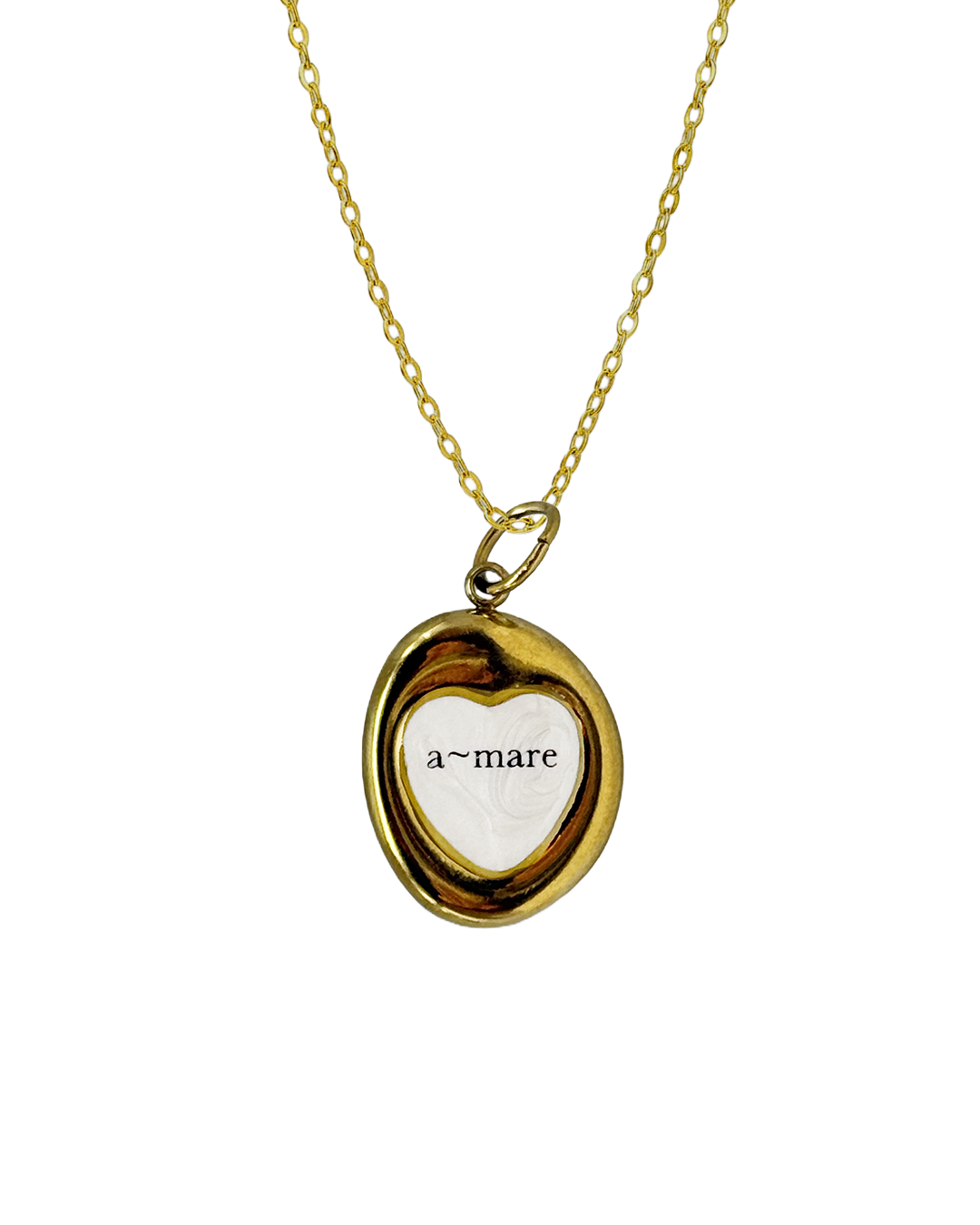 "A~mare" - Heart Necklace