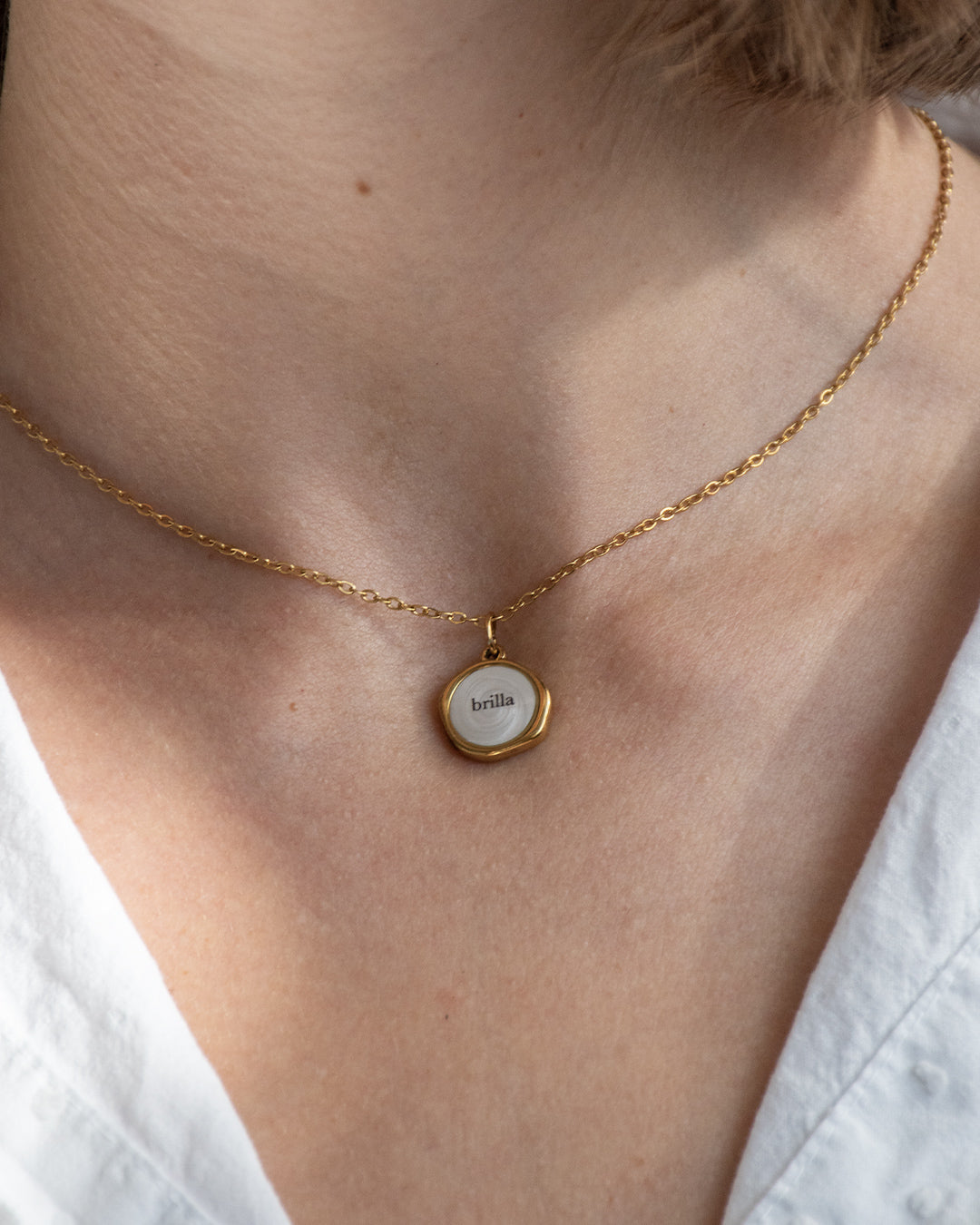 "Brilla" - Round Necklace