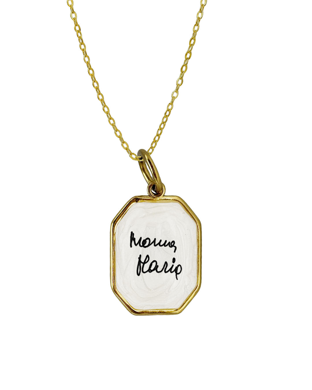 Ilmuroscritto - Custom hand writing necklace