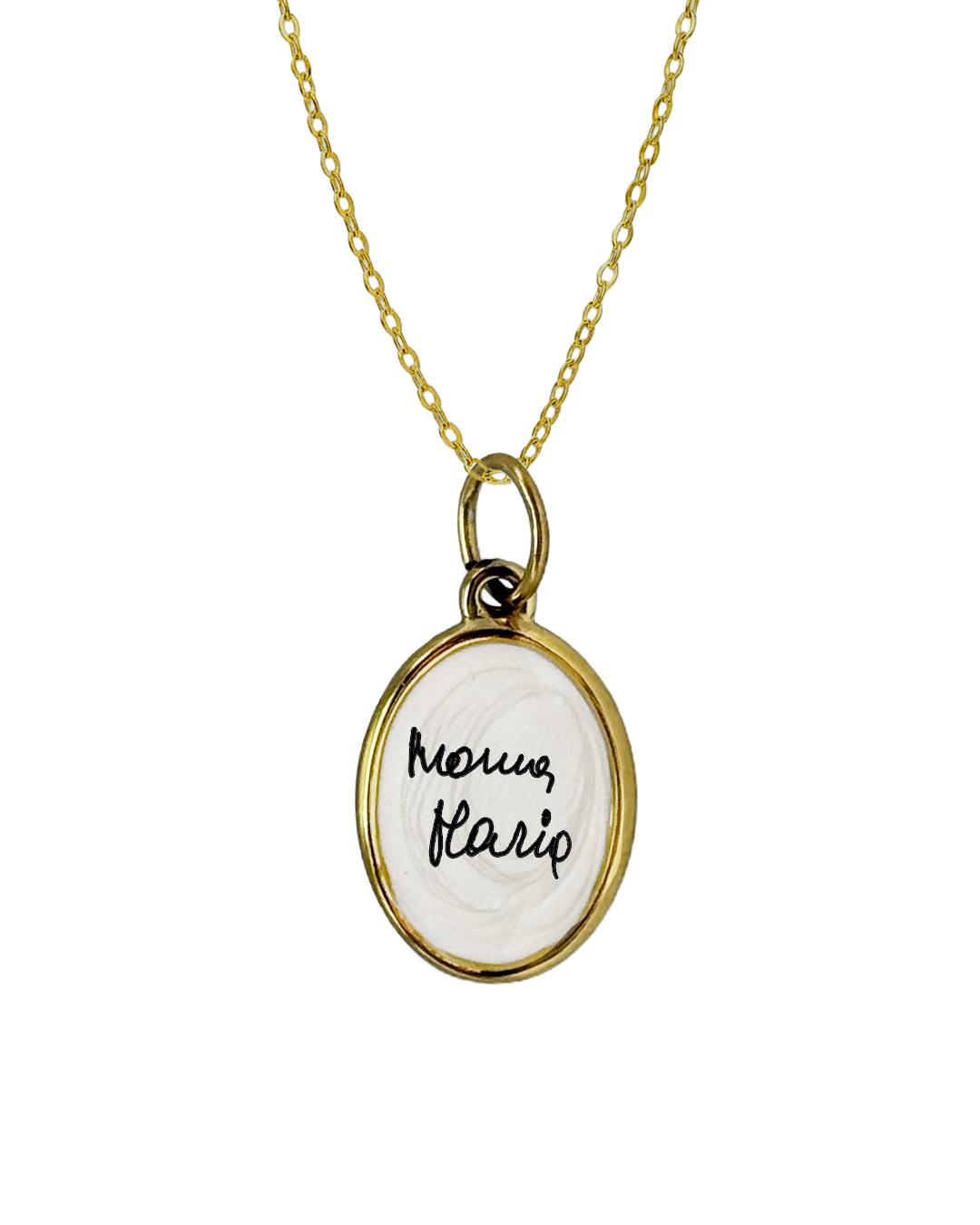 Ilmuroscritto - Custom hand writing necklace