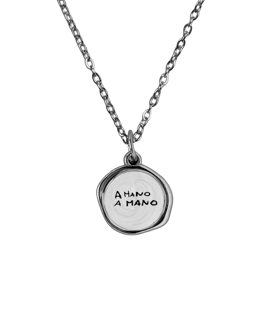 "A mano a mano" - Round Necklace