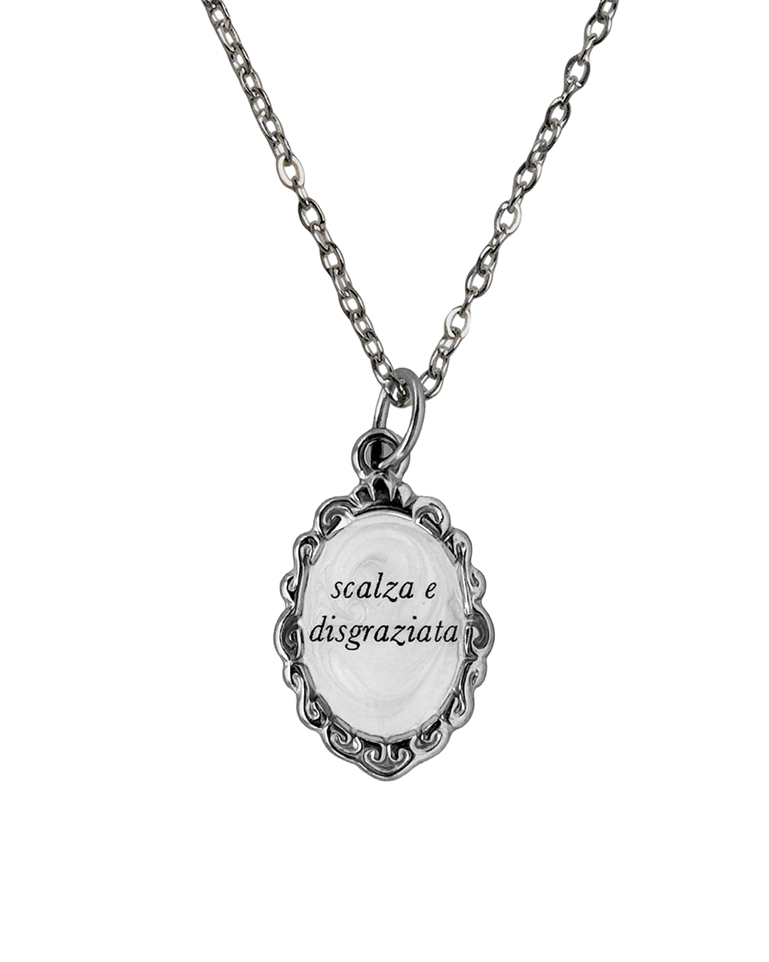 "Scalza e disgraziata" - Necklace