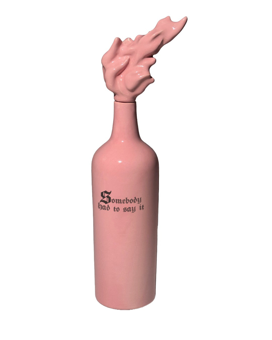Wrong Molotov Bottle - "Somebody had to say it"