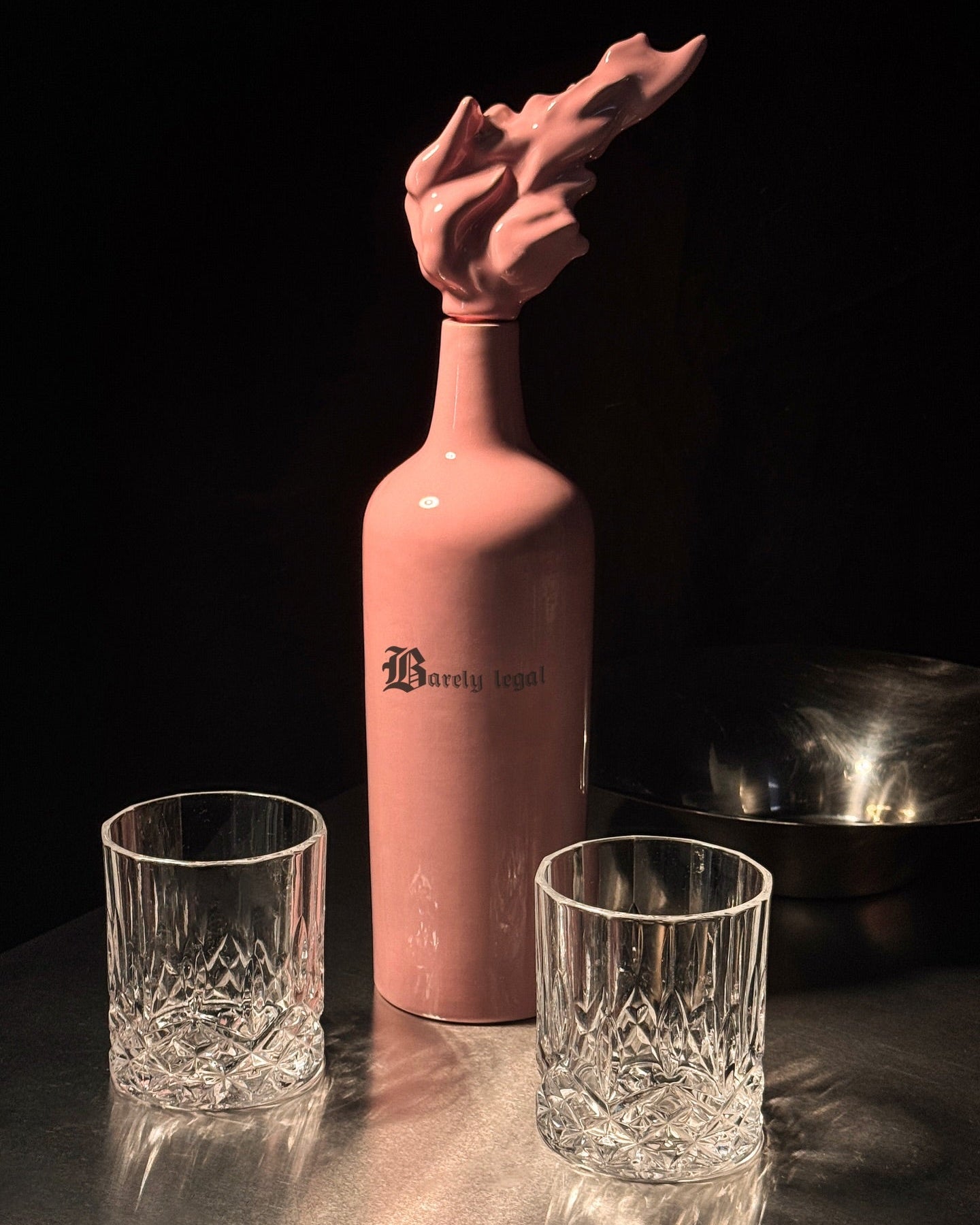 Wrong Molotov Bottle - "Barely legal"
