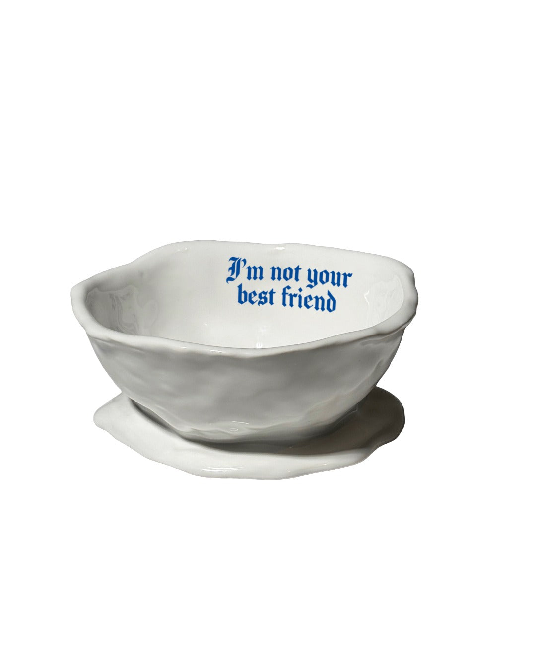 Issues Pets Bowl - "I'm not your best friend"