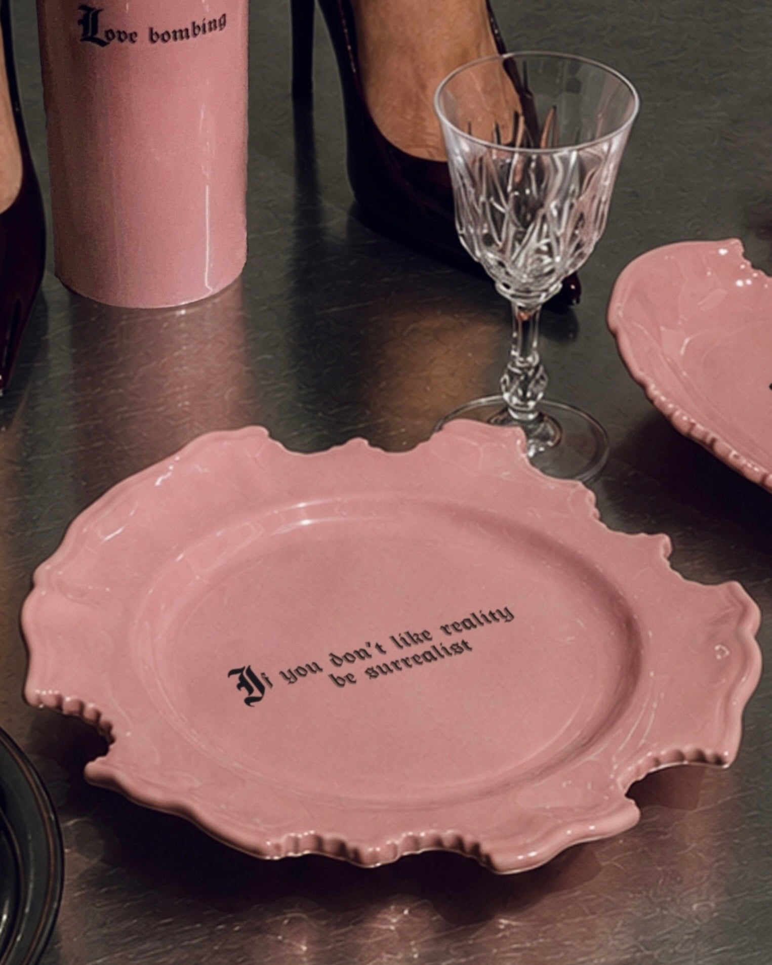 Wrong Dinner Plate - "If you don't like reality be surrealist"