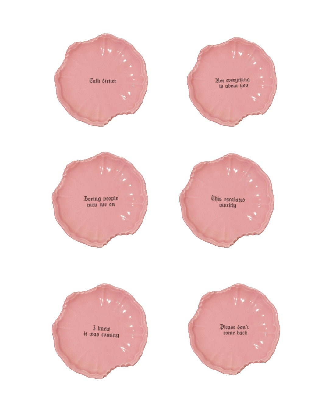 Wrong Saucer MIX - Set of 6 (-10%)