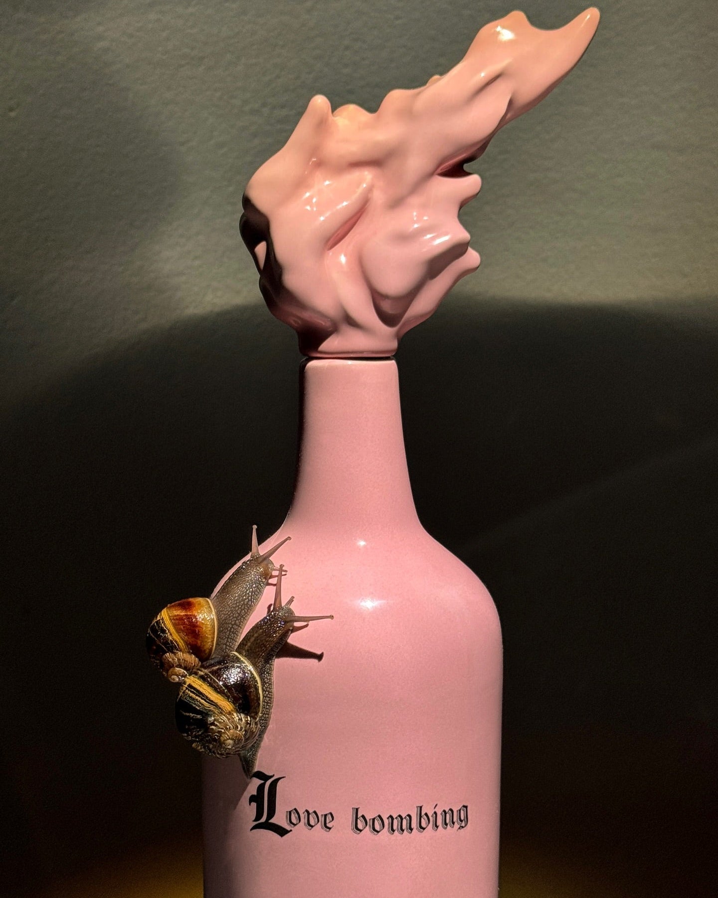 Wrong Molotov Bottle - "Love bombing"