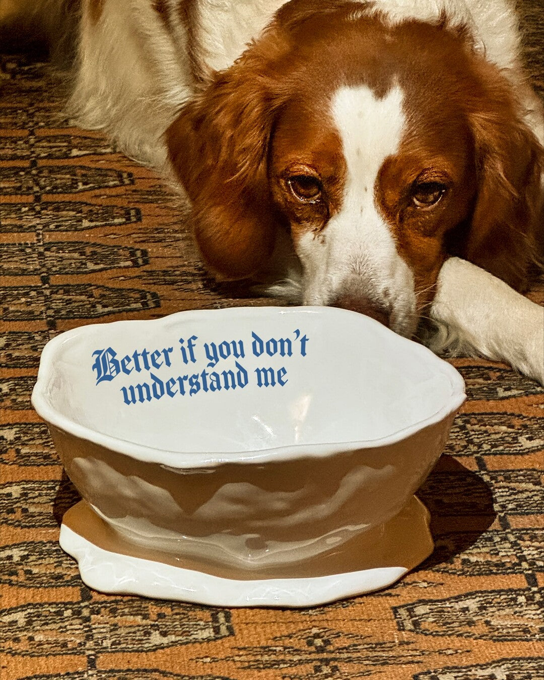 Issues Pets Bowl - "Better if you don't understand me"
