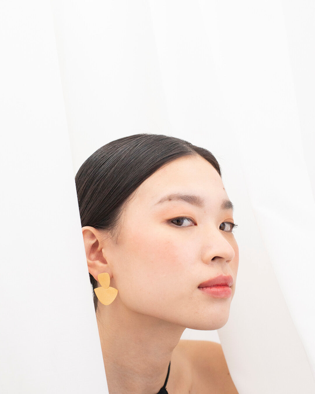 Golden Venus double Earrings